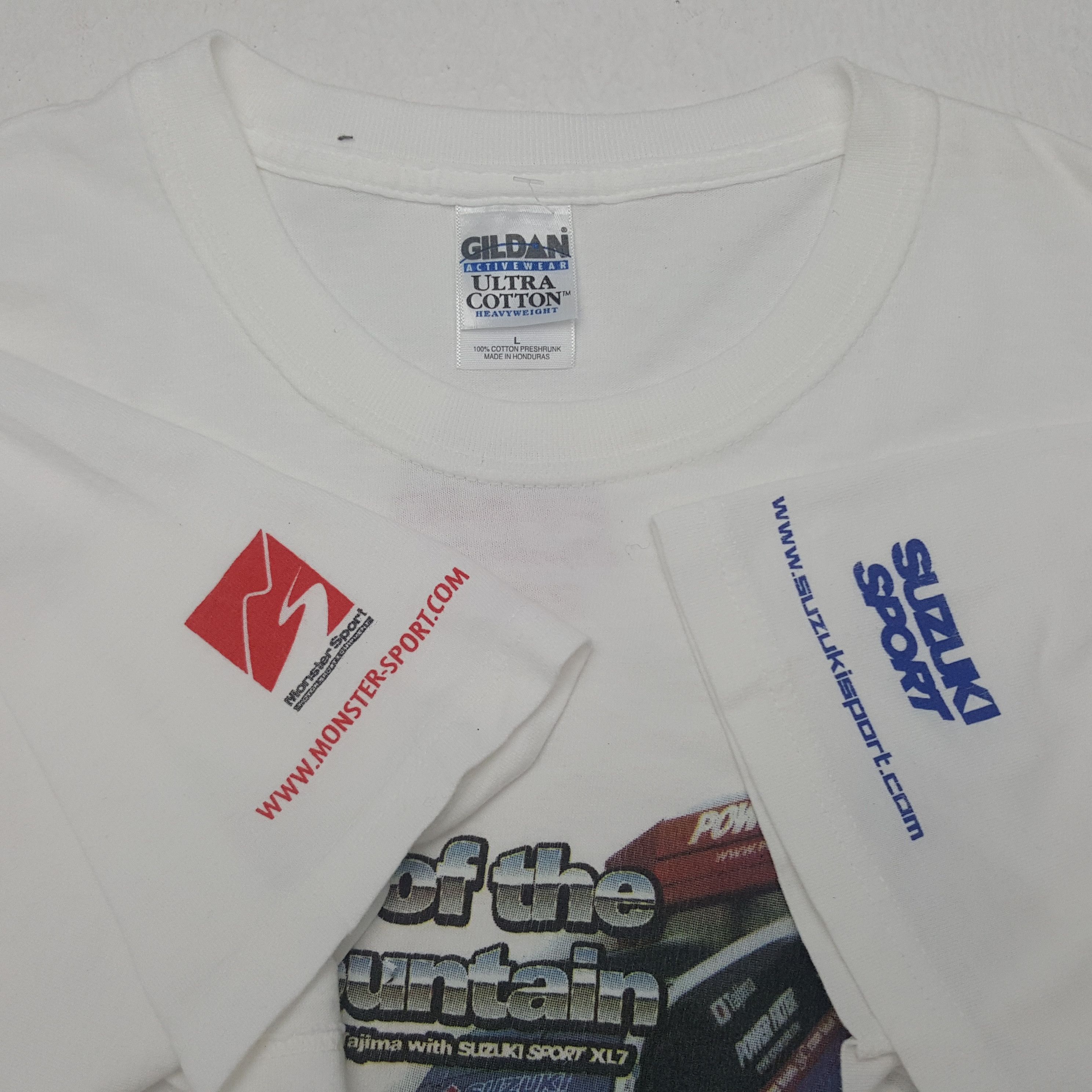 Vintage Vintage Monster Suzuki Sports King Of The Mountain Tshirt Size US L / EU 52-54 / 3 - 5 Thumbnail