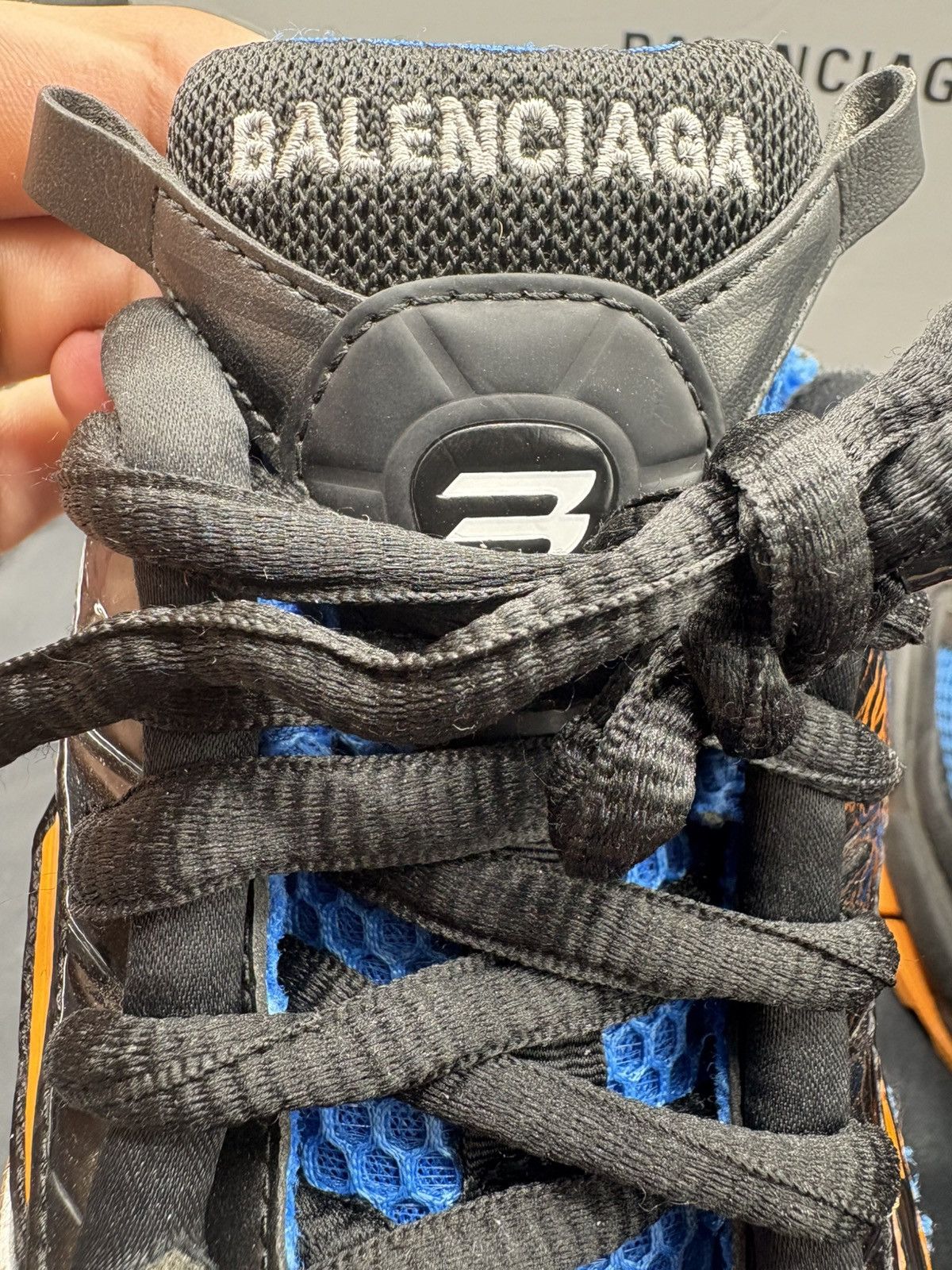 Balenciaga Balenciaga Runner Blue Orange Black Size US 9 / EU 42 - 2 Thumbnail
