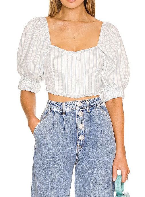 For Love & Lemons For Love & Lemons Leslie Crop Top Size XS Size XS / US 0-2 / IT 36-38 - 3 Thumbnail