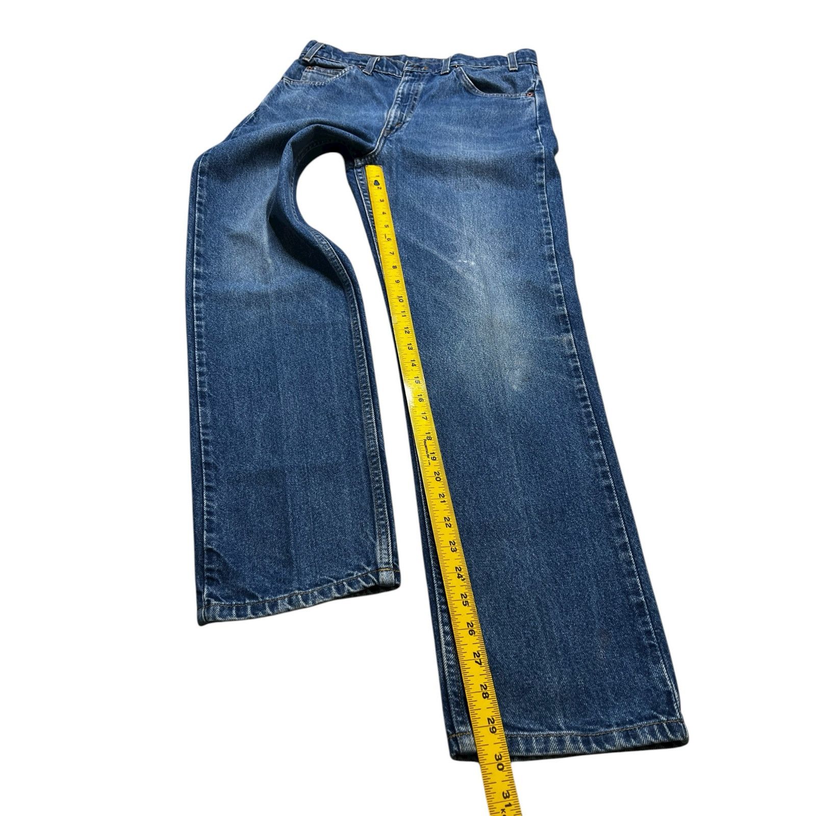 Levi's Vintage Levi’s 505 Regular Straight Leg Jeans Denim 34x30 Size US 34 / EU 50 - 7 Thumbnail