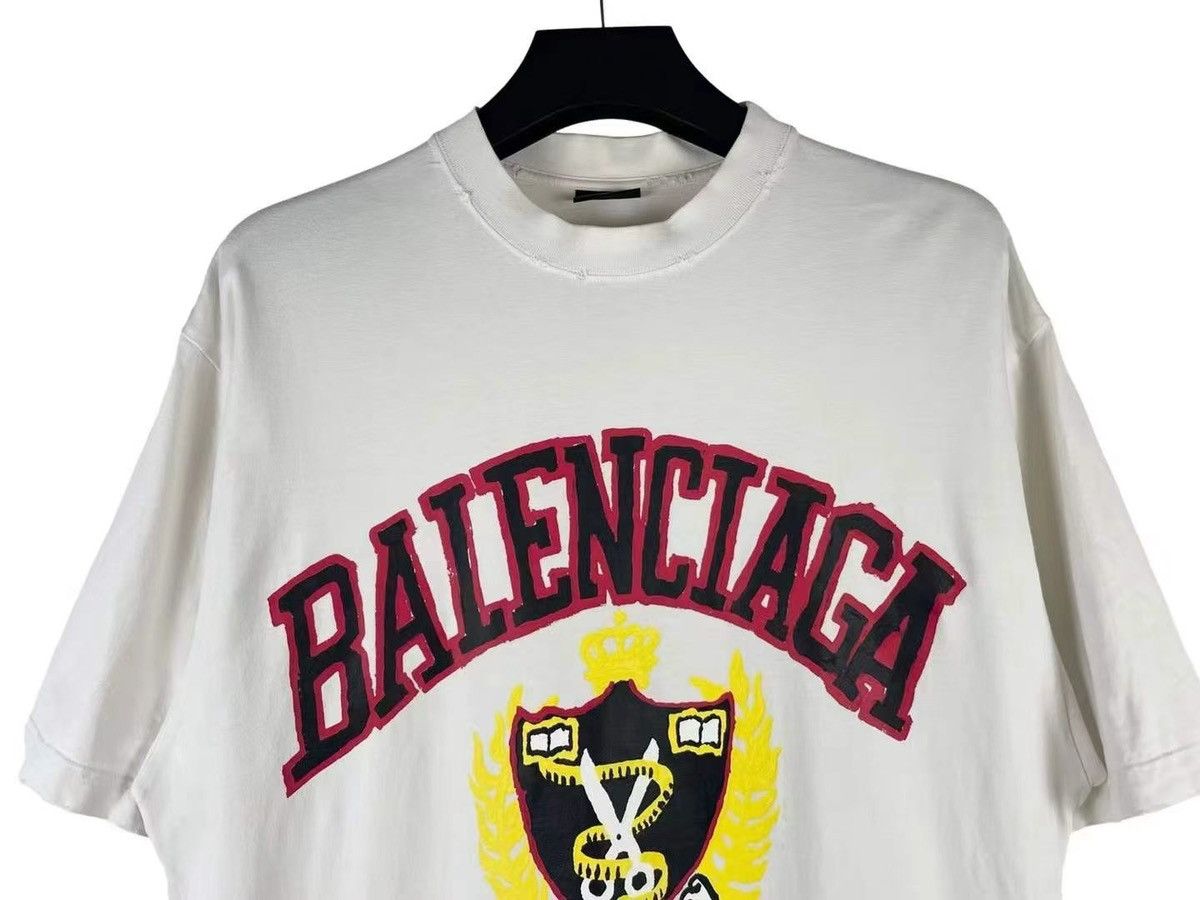 Balenciaga Baleciaga SS23 Scissors Destroy Short-Sleeves Tee Size US XS / EU 42 / 0 - 3 Thumbnail
