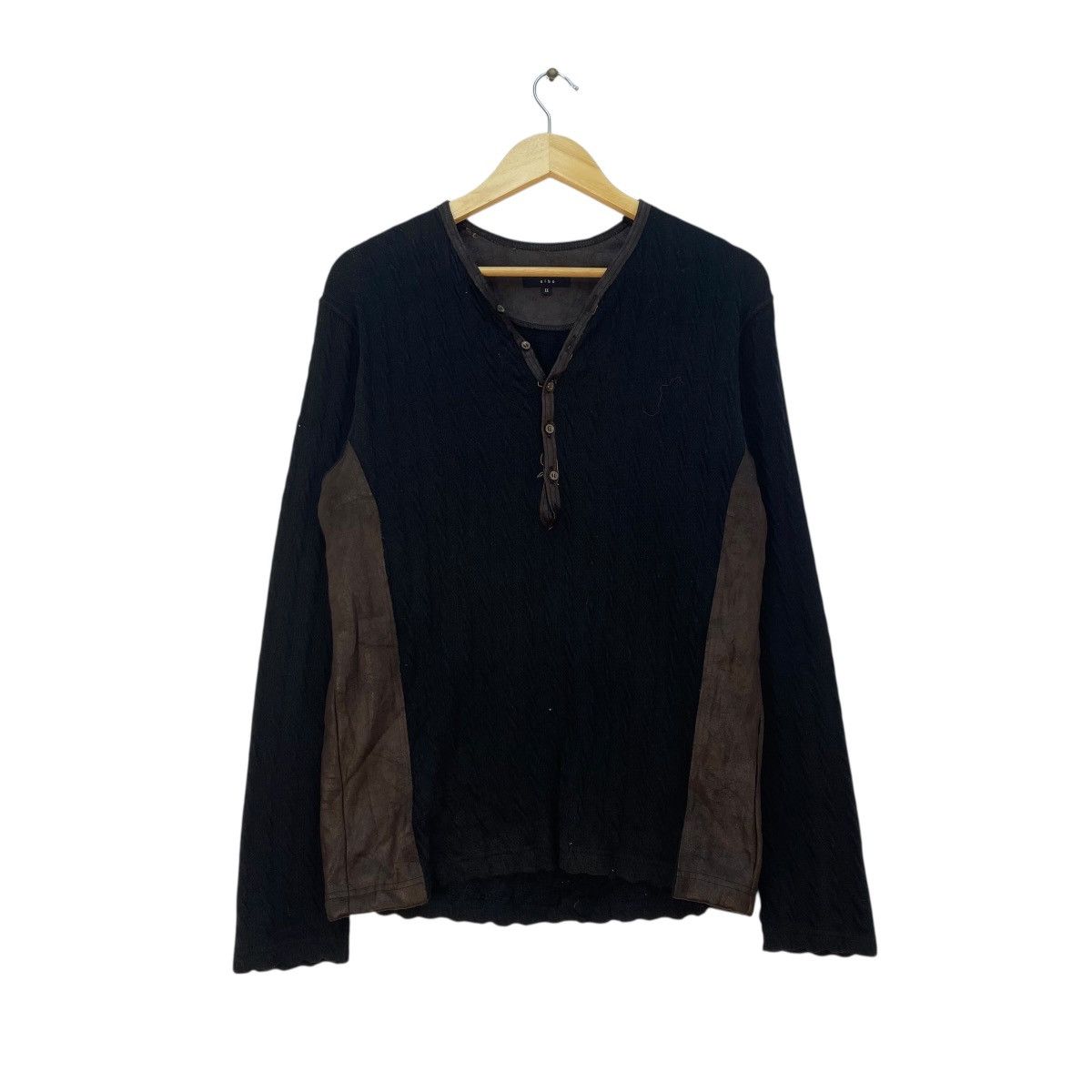 Issey Miyake Vintage Japanese Brand Albe Shirt Long Sleeve Size US M / EU 48-50 / 2 - 1 Thumbnail
