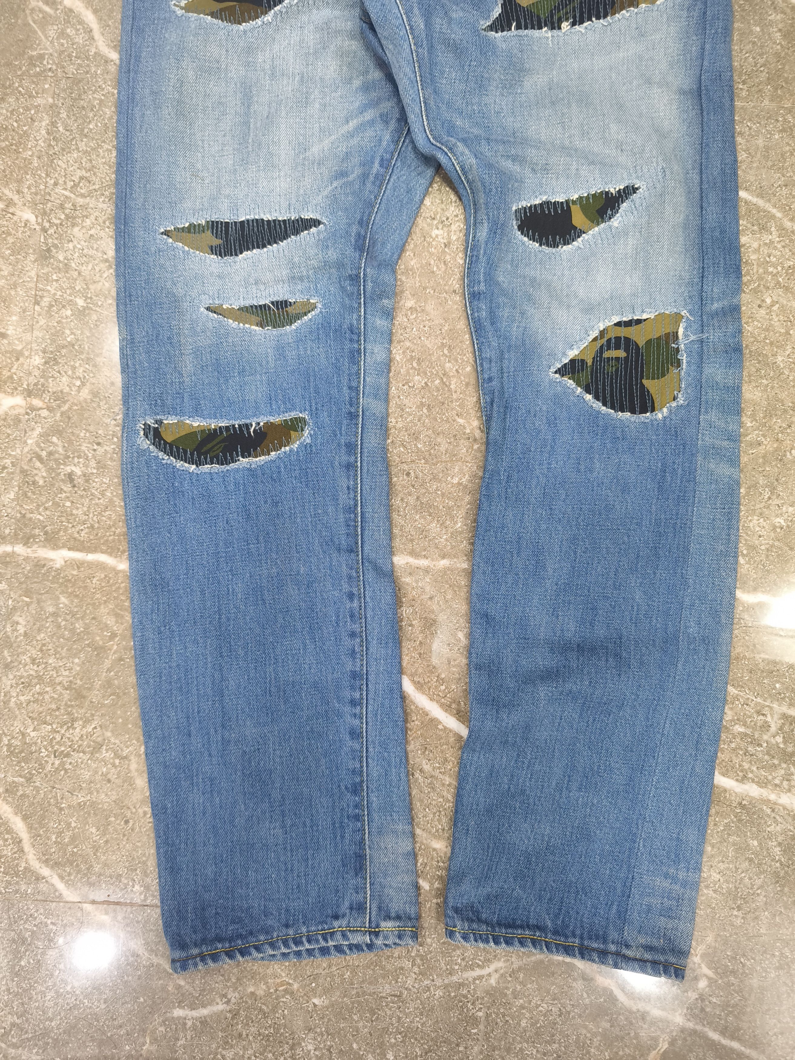 Bape BAPE 1999 Type 02 Damaged Denim Size US 32 / EU 48 - 3 Thumbnail