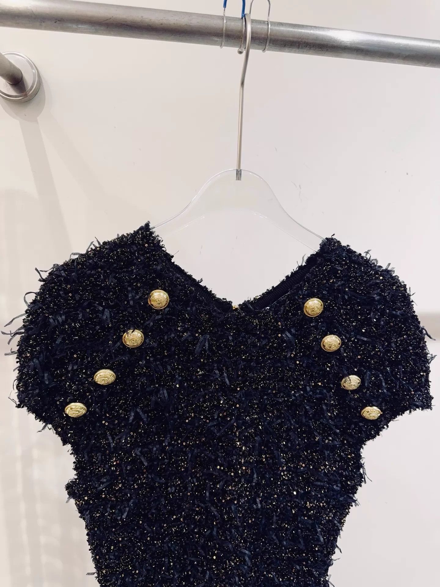 Balmain Balmain Women's Sequin-Embellished Dress 38 (Bust 82-94, Length 89) Size XS / US 0-2 / IT 36-38 - 2 Thumbnail