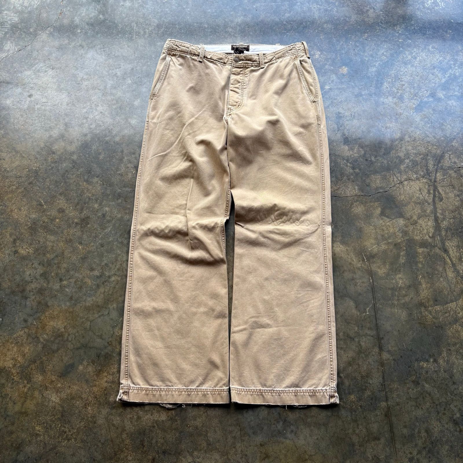 Abercrombie & Fitch Rare Vintage Abercrombie Baggy Military Style Pants Size US 36 / EU 52 - 3 Thumbnail