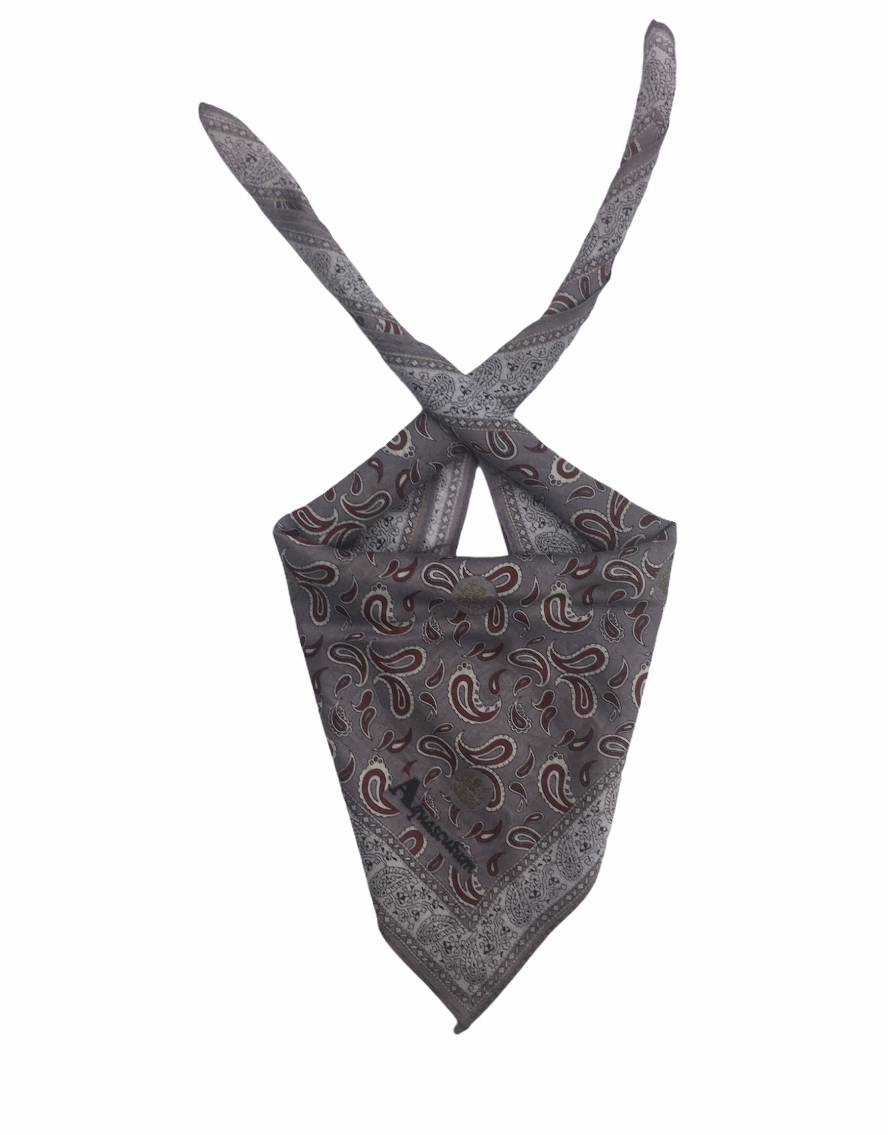 Aquascutum × Vintage Aquascutum Handkerchief / Neckwear / Bandana HKC0160 Size ONE SIZE - 2 Thumbnail