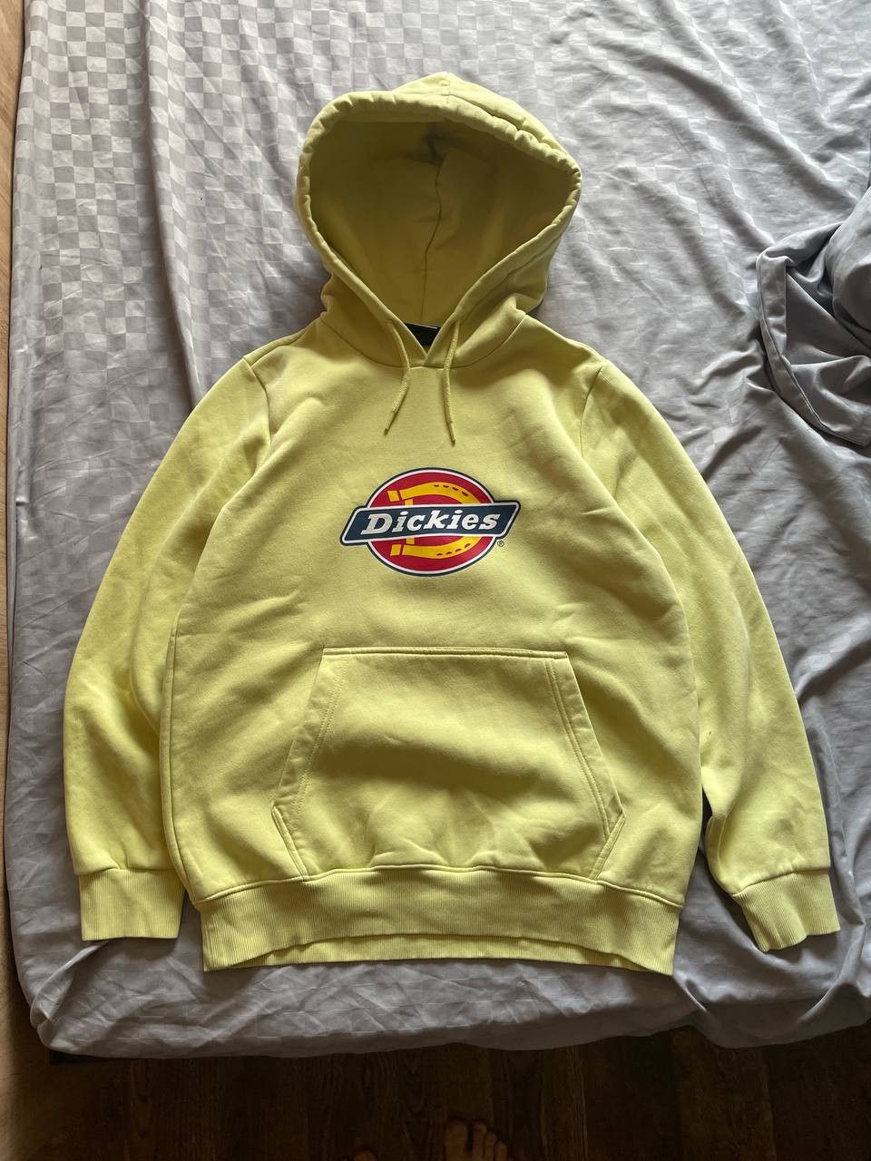 Dickies Dickies Big Logo Brown Hoodie Vintage Size US M / EU 48-50 / 2 - 1 Thumbnail