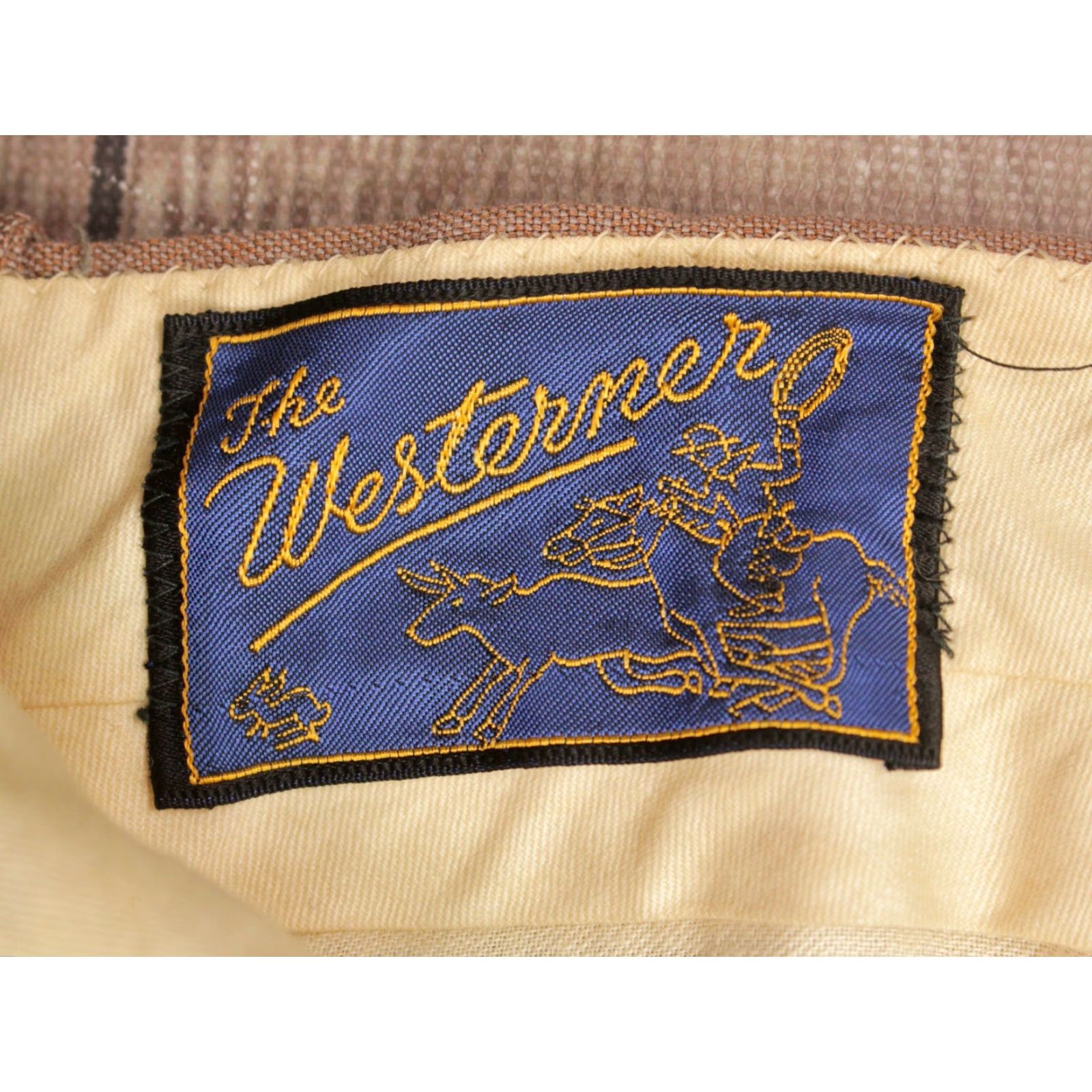 Vintage VINTAGE The westerner Western Pants 41x33.5 Mauve / Taupe 1960s 60s Mens Size US 41 - 4 Thumbnail