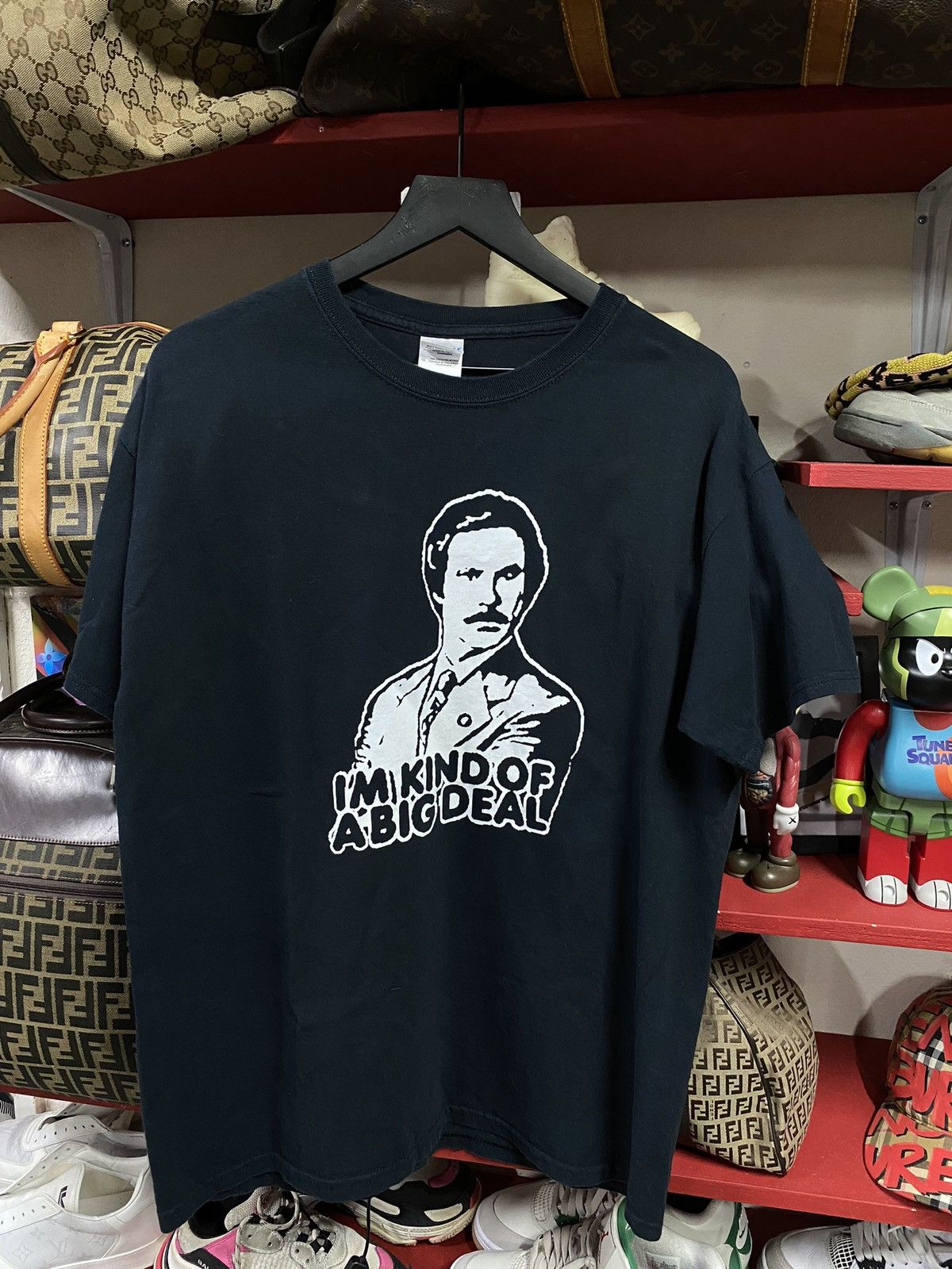 Vintage Vintage 00’ Anchorman Will Ferrell Movie Tee Shirt Large Size US L / EU 52-54 / 3 - 1 Thumbnail