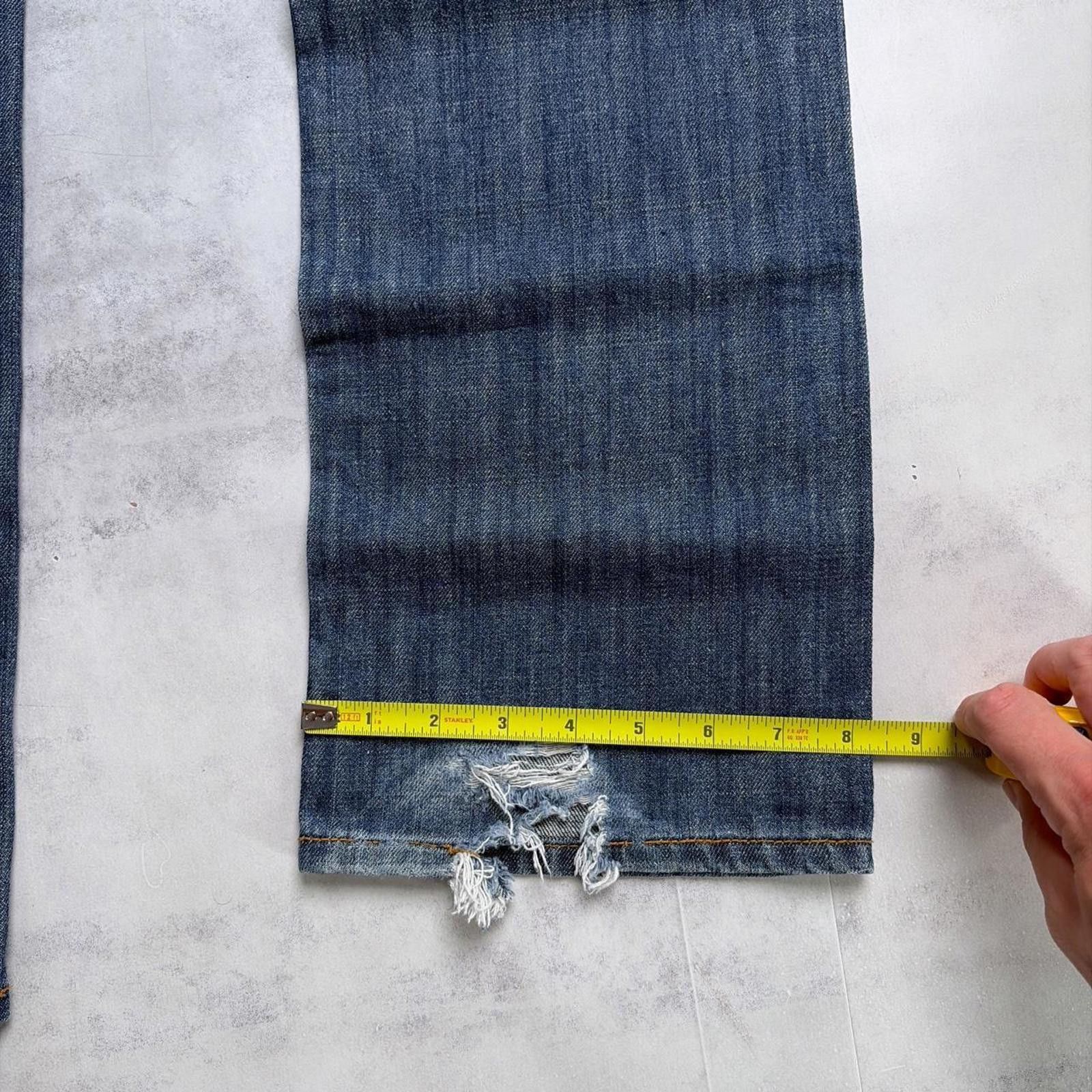 Billabong Y2K Billabong Surf Distressed Straight Skater Denim Jeans Size US 34 / EU 50 - 8 Thumbnail