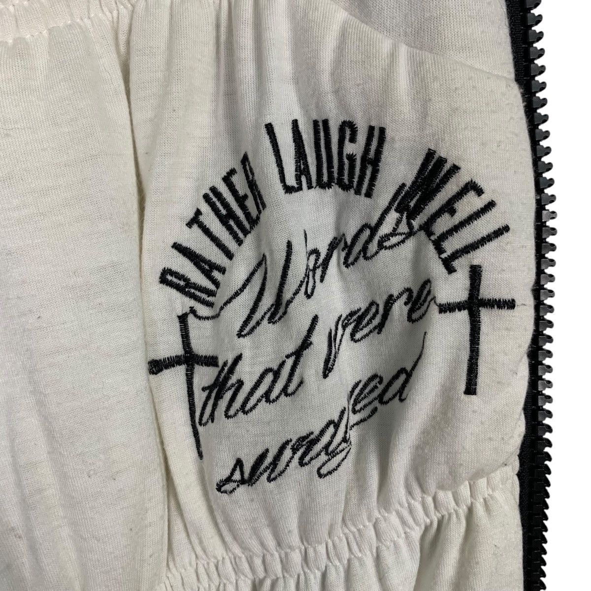 Japanese Brand GHOST of HARLEM Skulls Puffer Hoodie Jacket #2509-C113 Size ONE SIZE - 17 Thumbnail