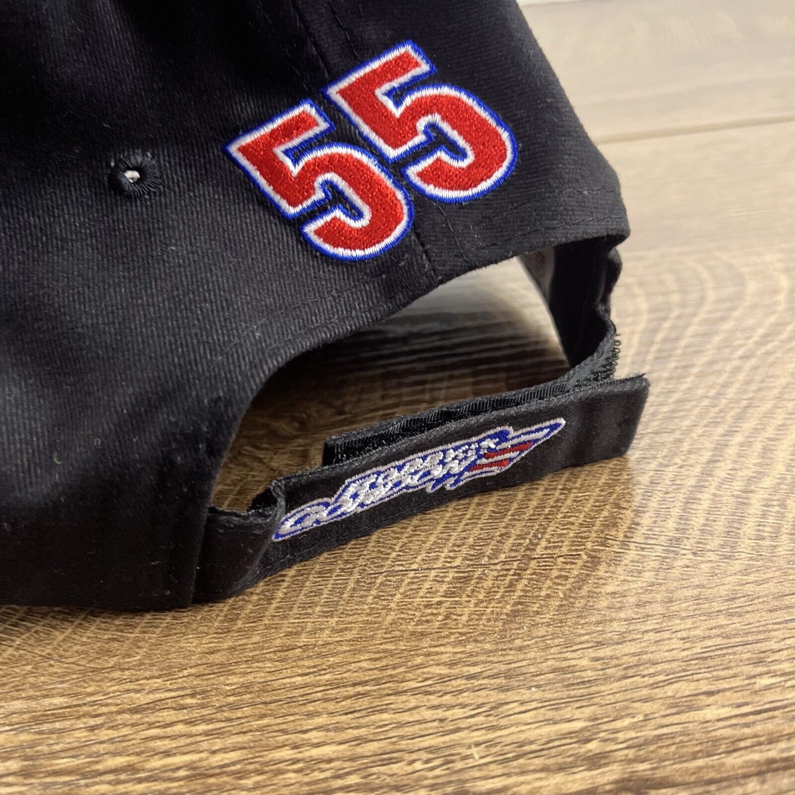 Other Fruit of the Loom Racing 55 Hat Black Cap Hat Adjustable Bla Size ONE SIZE - 9 Thumbnail