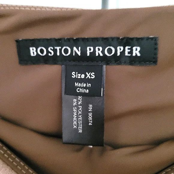 Boston Proper Faux Suede Stirrup Legging Fall Neutral Party Spring Travel Size 26" / US 2 / IT 38 - 8 Thumbnail