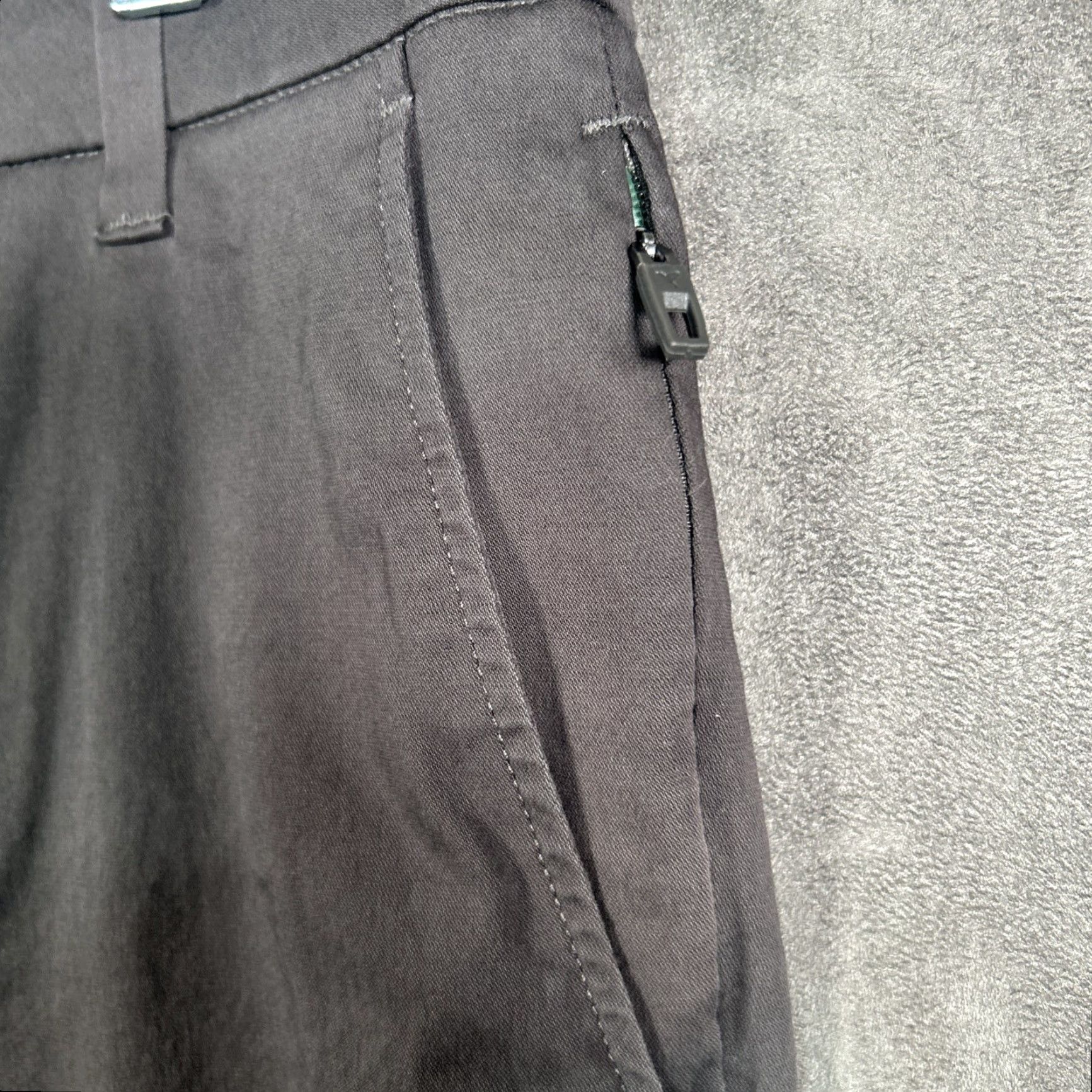 Vintage Birddogs Pants Mens 30x30 Dark Gray Khaki Chino Stretch Pockets Golf Shirt Size US 30 / EU 46 - 7 Thumbnail