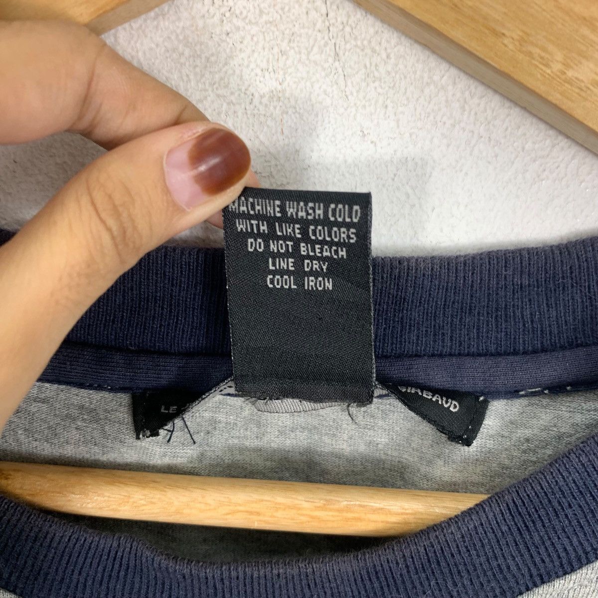 Marithe + Francois Girbaud MARITHE FRANCOIS GIRBAUD Le Jean Tee Shirt Top Embossed Size US XL / EU 56 / 4 - 7 Thumbnail