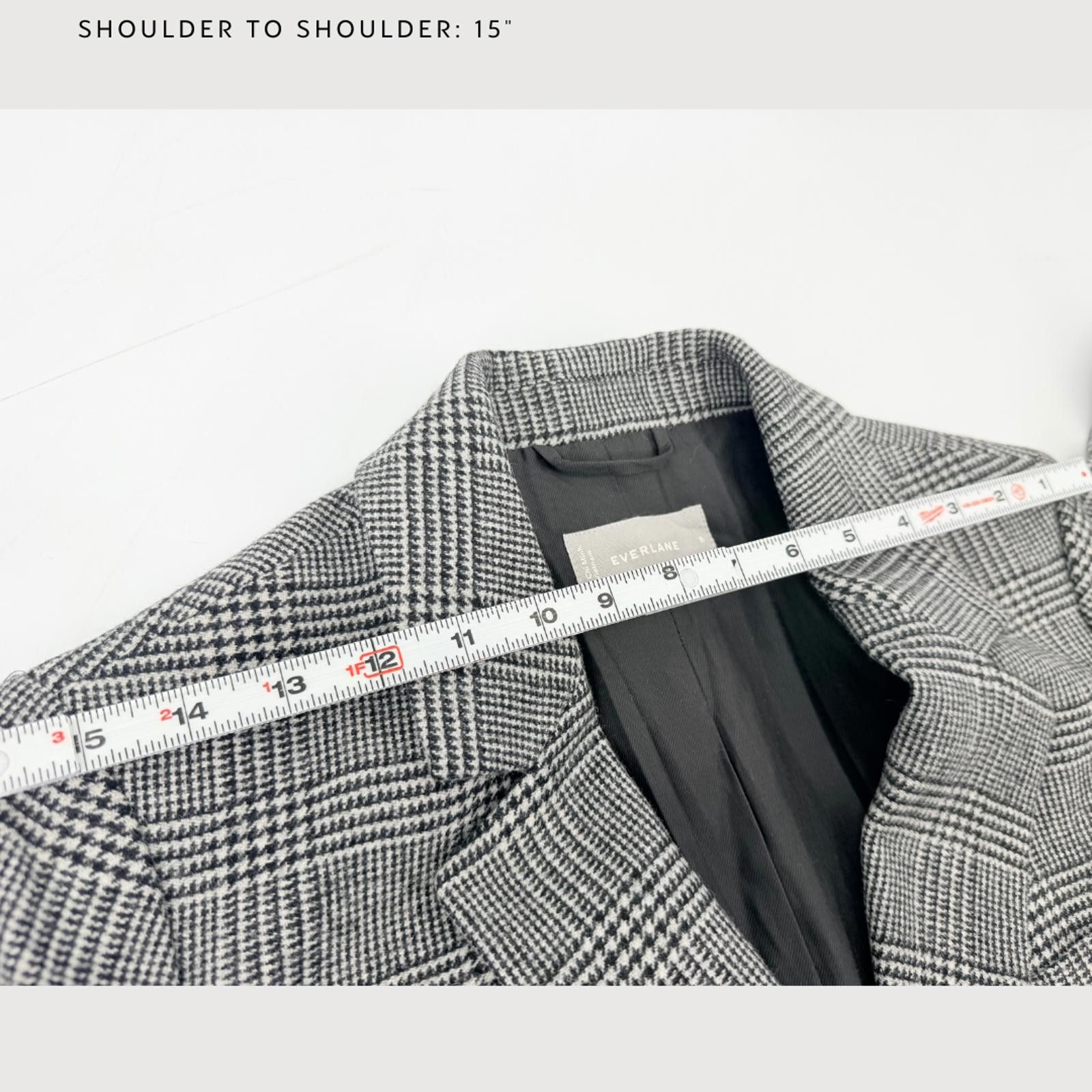 Everlane Everlane Houndstooth Blazer 8 Quiet Luxury Size M / US 6-8 / IT 42-44 - 6 Thumbnail