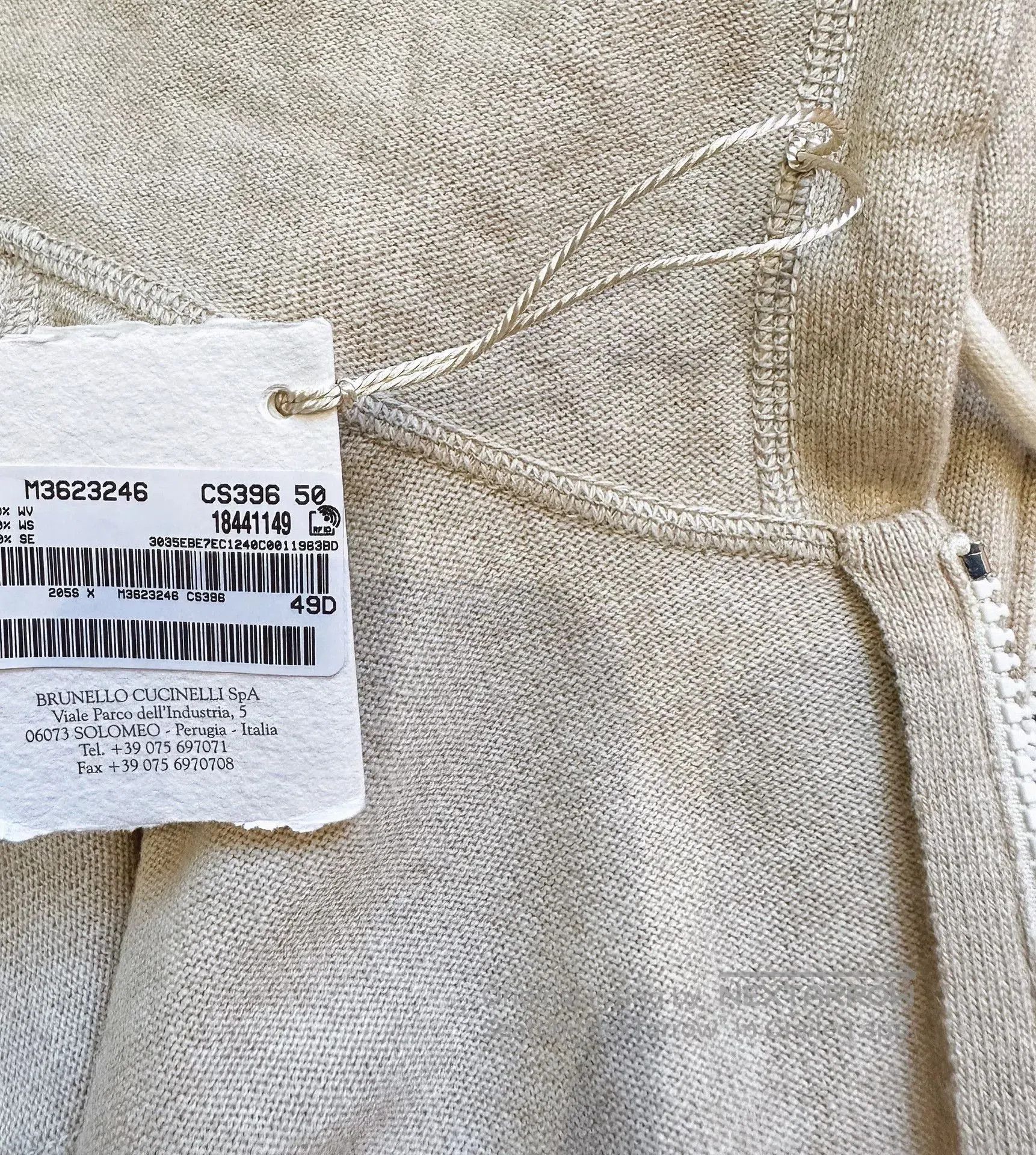 Brunello Cucinelli Brunello Cucinelli Cashmere Silk Hoodie. Size US L / EU 52-54 / 3 - 8 Thumbnail