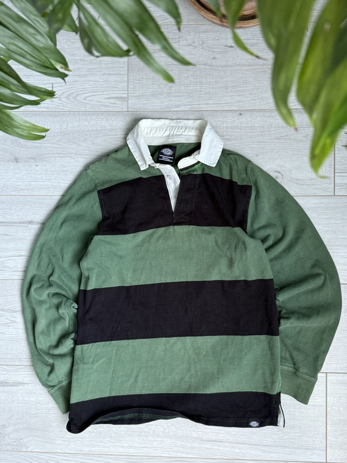 Dickies × Vintage Vintage Dickies striped polo Rugby shirt Size US S / EU 44-46 / 1 - 1 Thumbnail