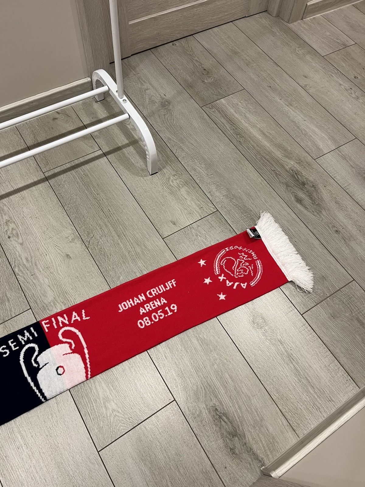 Adidas Ajax Tottenham Hotspur Semi Final Scarf Champions League Size ONE SIZE - 4 Thumbnail