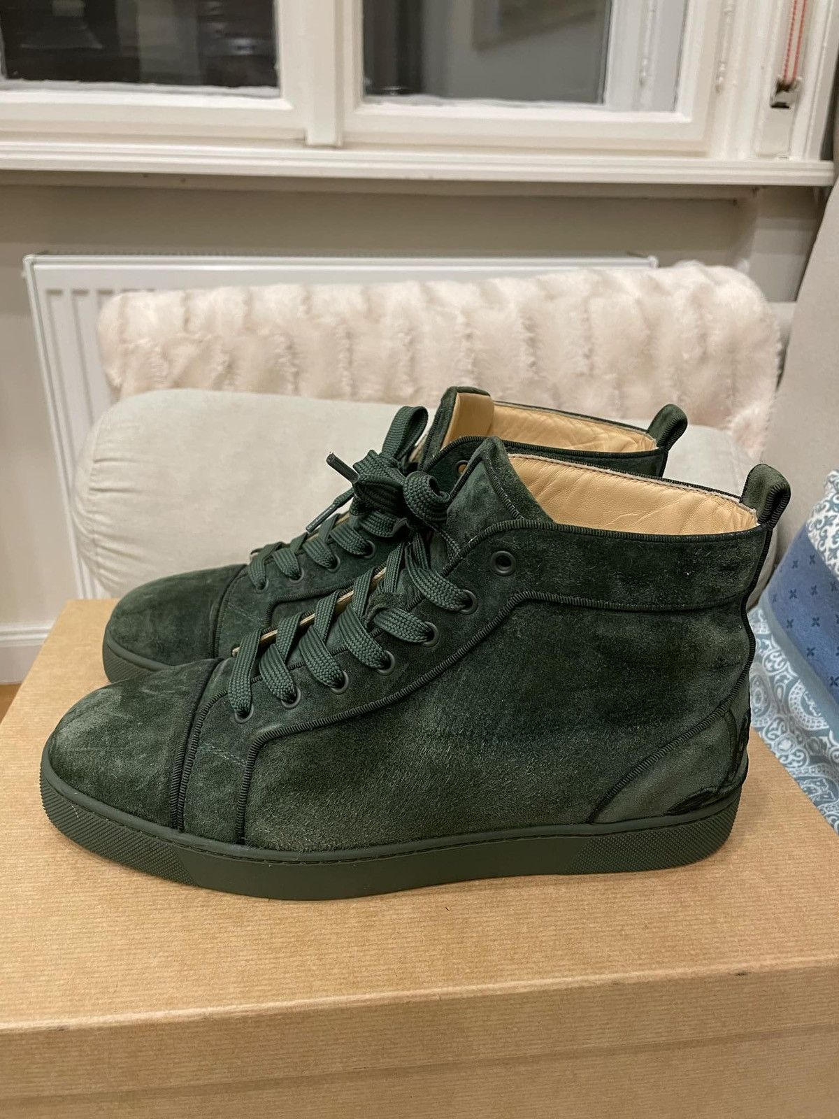 Christian Louboutin Christian Louboutin Fun Louis Flat high sneaker Size US 9 / EU 42 - 4 Thumbnail