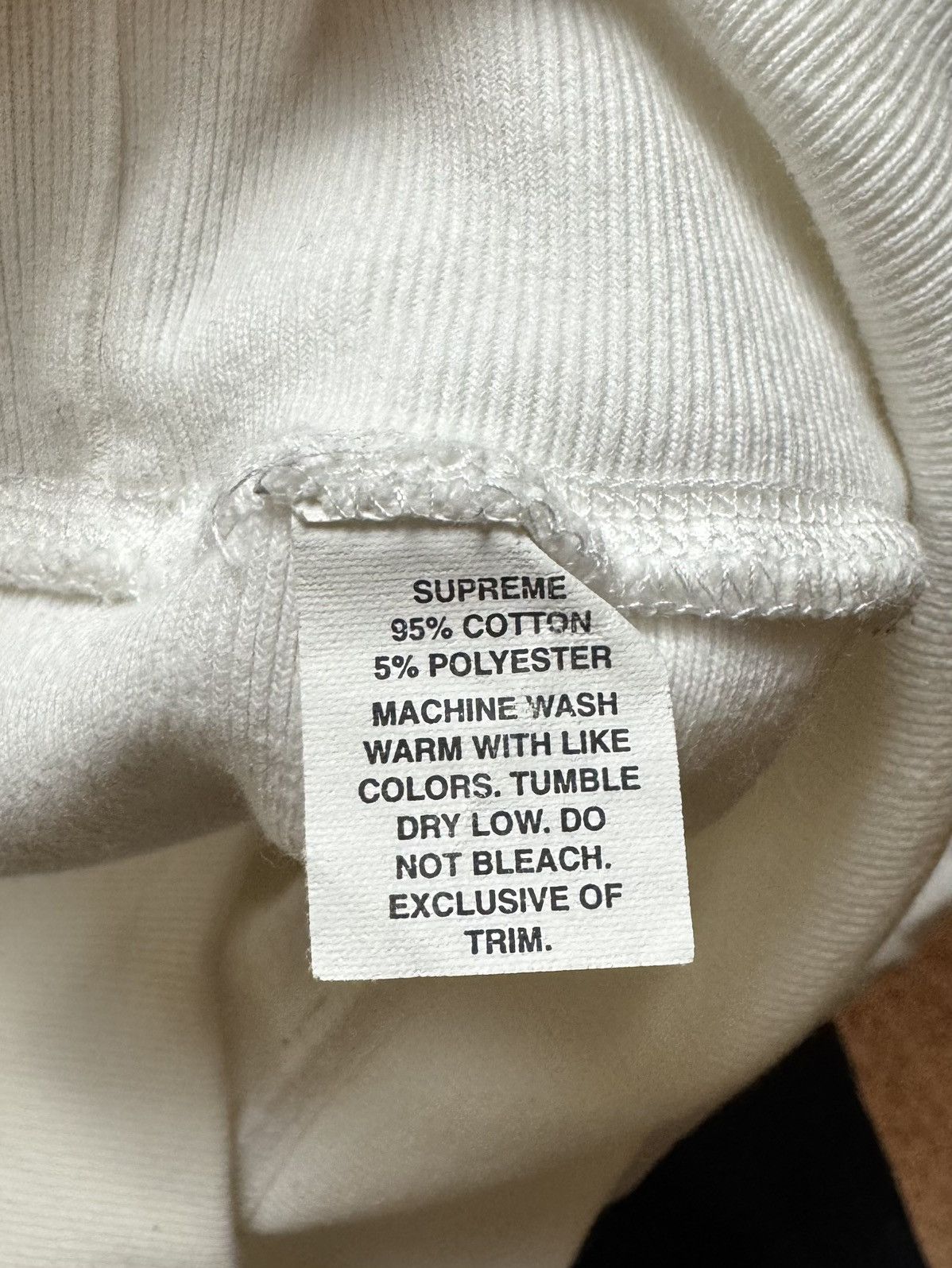 Supreme Supreme Red on White Box Logo Crewneck 2003 Size US XL / EU 56 / 4 - 7 Thumbnail