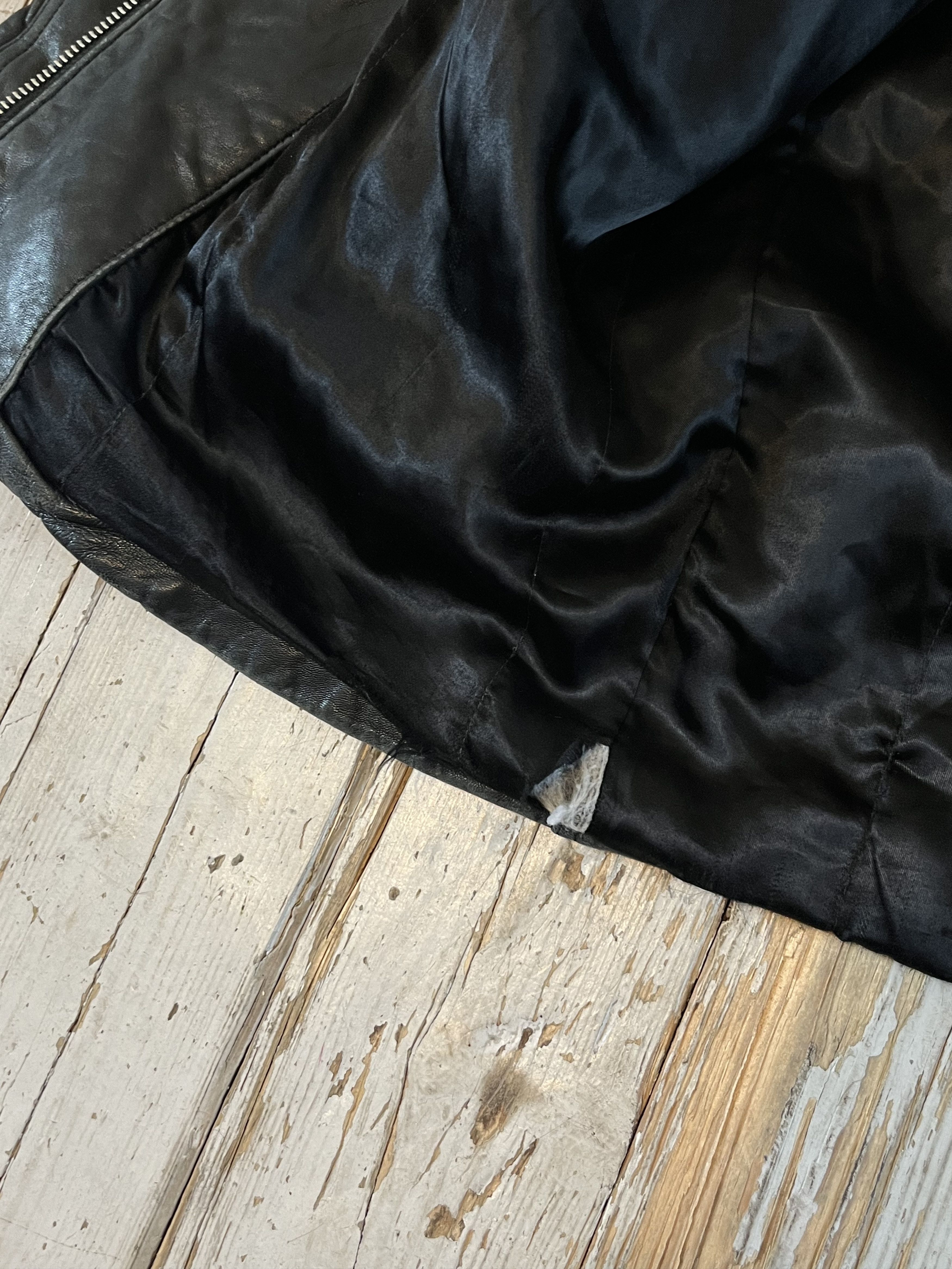 Designer × Hugo Boss × Vintage Vintage Hugo Boss Lamb Leather Jacket Size US XL / EU 56 / 4 - 12 Thumbnail