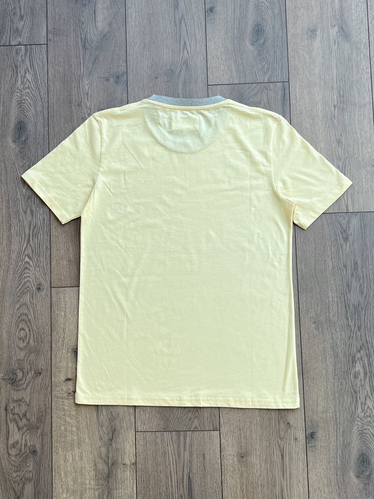 Maison Margiela Sample Maison Margiela Pale Yellow T-Shirt Size US L / EU 52-54 / 3 - 2 Thumbnail