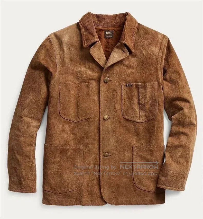 RRL Ralph Lauren RRL Ralph Lauren Hunting gear, suede jacket Size US XS / EU 42 / 0 - 1 Thumbnail