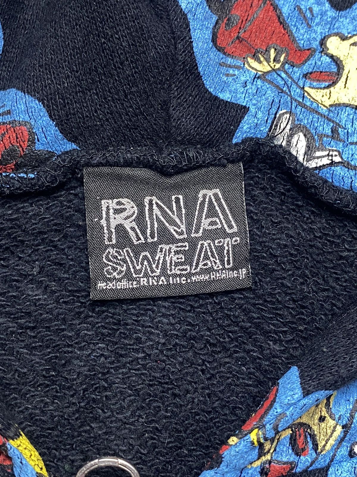 Japanese Brand 2000s RNA Inc - Printed Comic Zip Hoodie Size US L / EU 52-54 / 3 - 6 Thumbnail