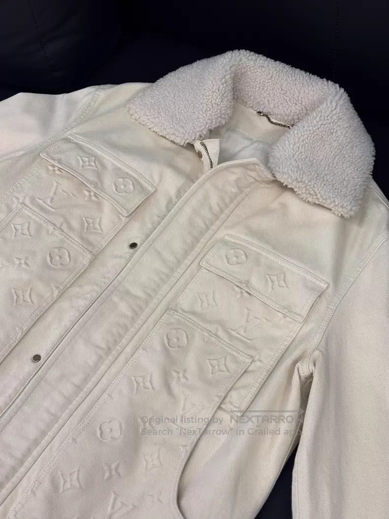 Louis Vuitton Louis Vuitton Solid Removable Fur Collar Large Pocket Jack Size US S / EU 44-46 / 1 - 3 Thumbnail