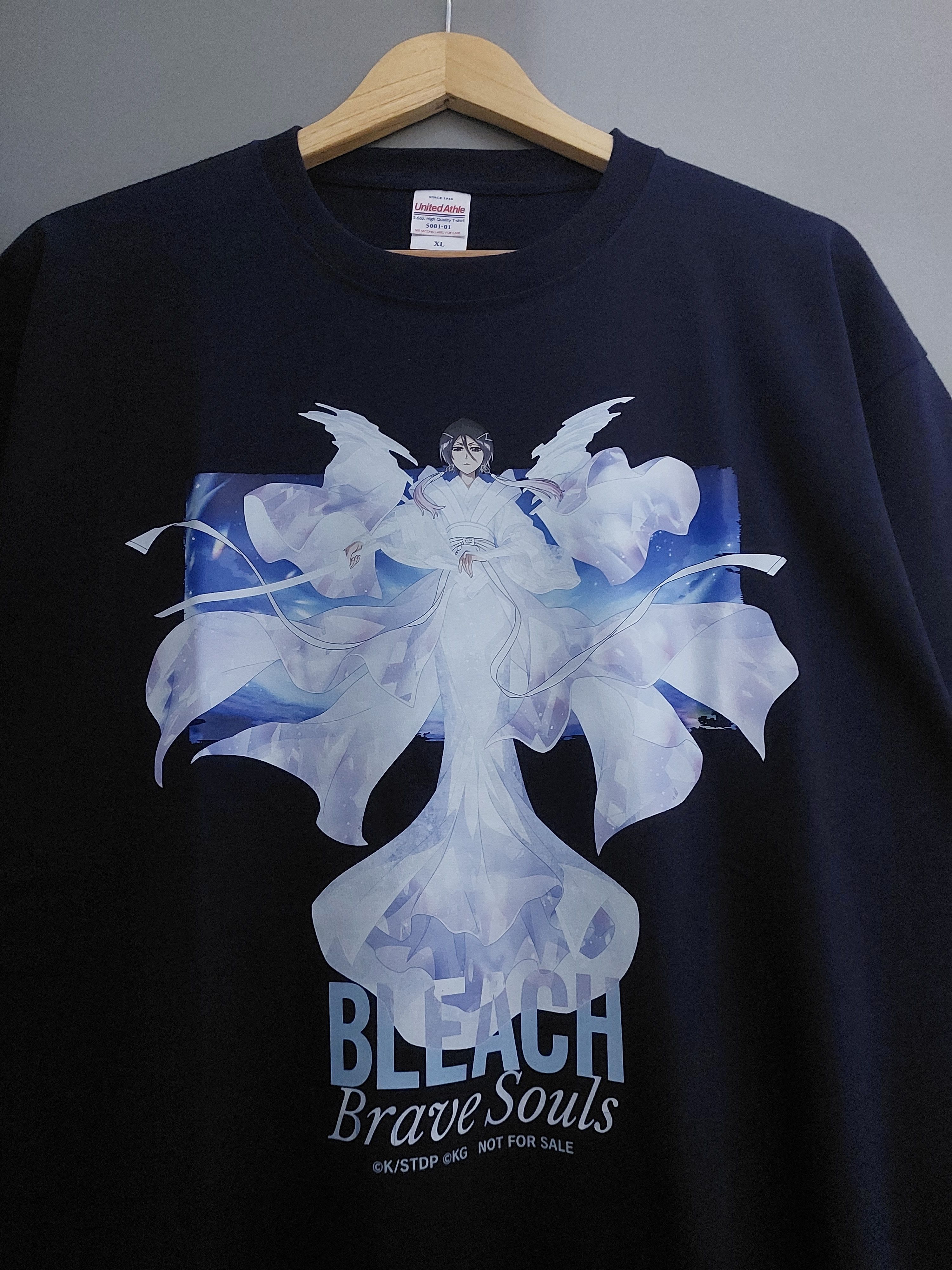 Anime BLEACH BRAVE SOULS 10TH ANNIVERSARY KUCHIKI RUKIA T-SHIRT Size US XL / EU 56 / 4 - 1 Thumbnail