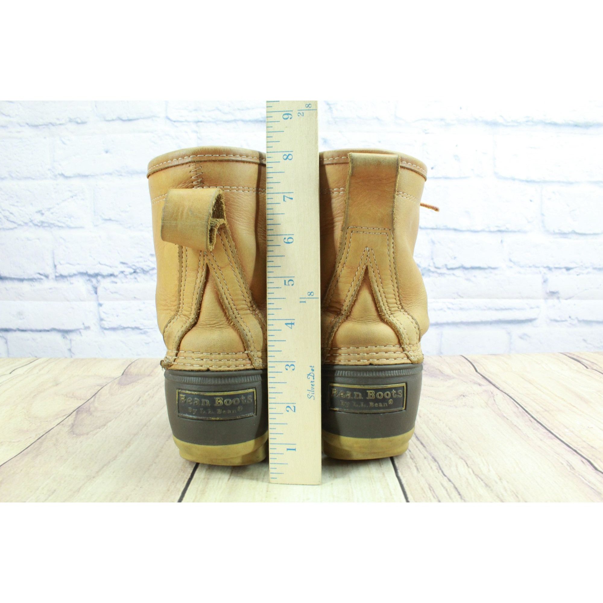 Goretex LL Bean Leather 8" Goretex Insulated Ankle Duck Boots Size US 7 / IT 37 - 6 Thumbnail