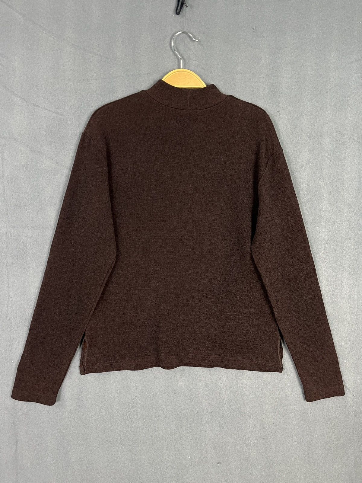 Japanese Brand × Vintage Horse Art Design Turtleneck Stretchable Sweater Size S / US 4 / IT 40 - 2 Thumbnail