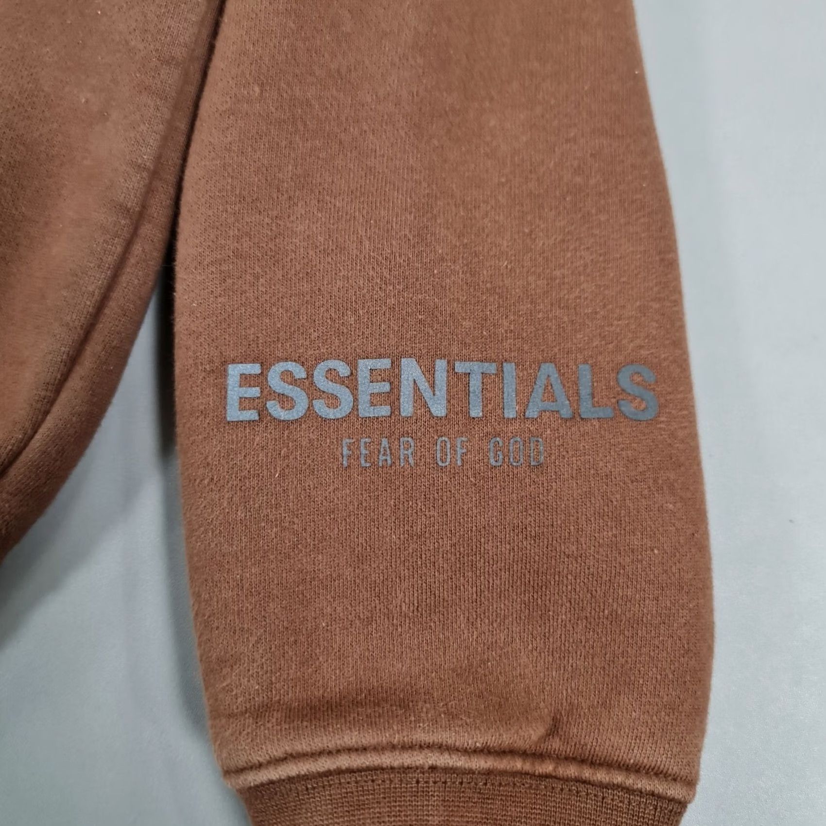 Fear of God Fear Of God Essentials Mens Tracksuit Hoodie Trousers XS Brown Fleece 2 Piece Jogger Set Pockets Updated 2020s Size US XS / EU 42 / 0 - 7 Thumbnail