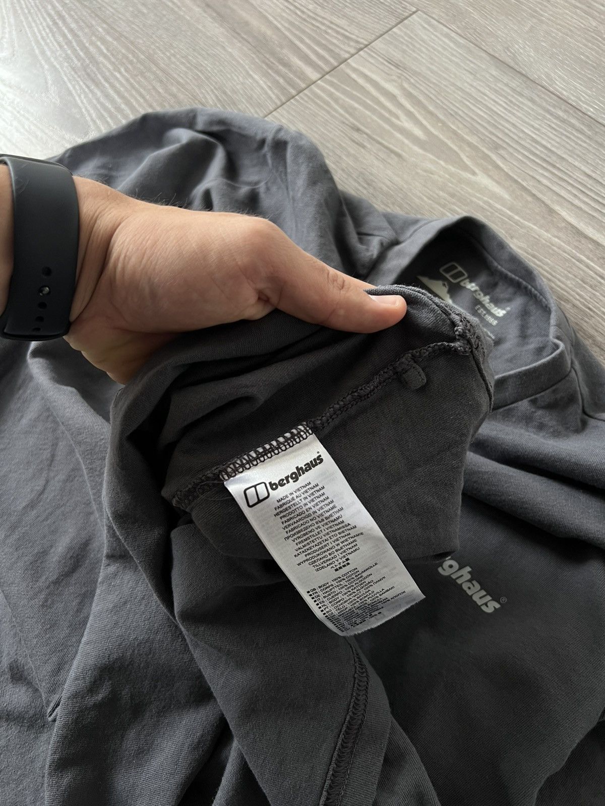 Berghaus Berghaus 100% Organic Cotton Big Logo Gorpcore Tee Size US M / EU 48-50 / 2 - 14 Thumbnail
