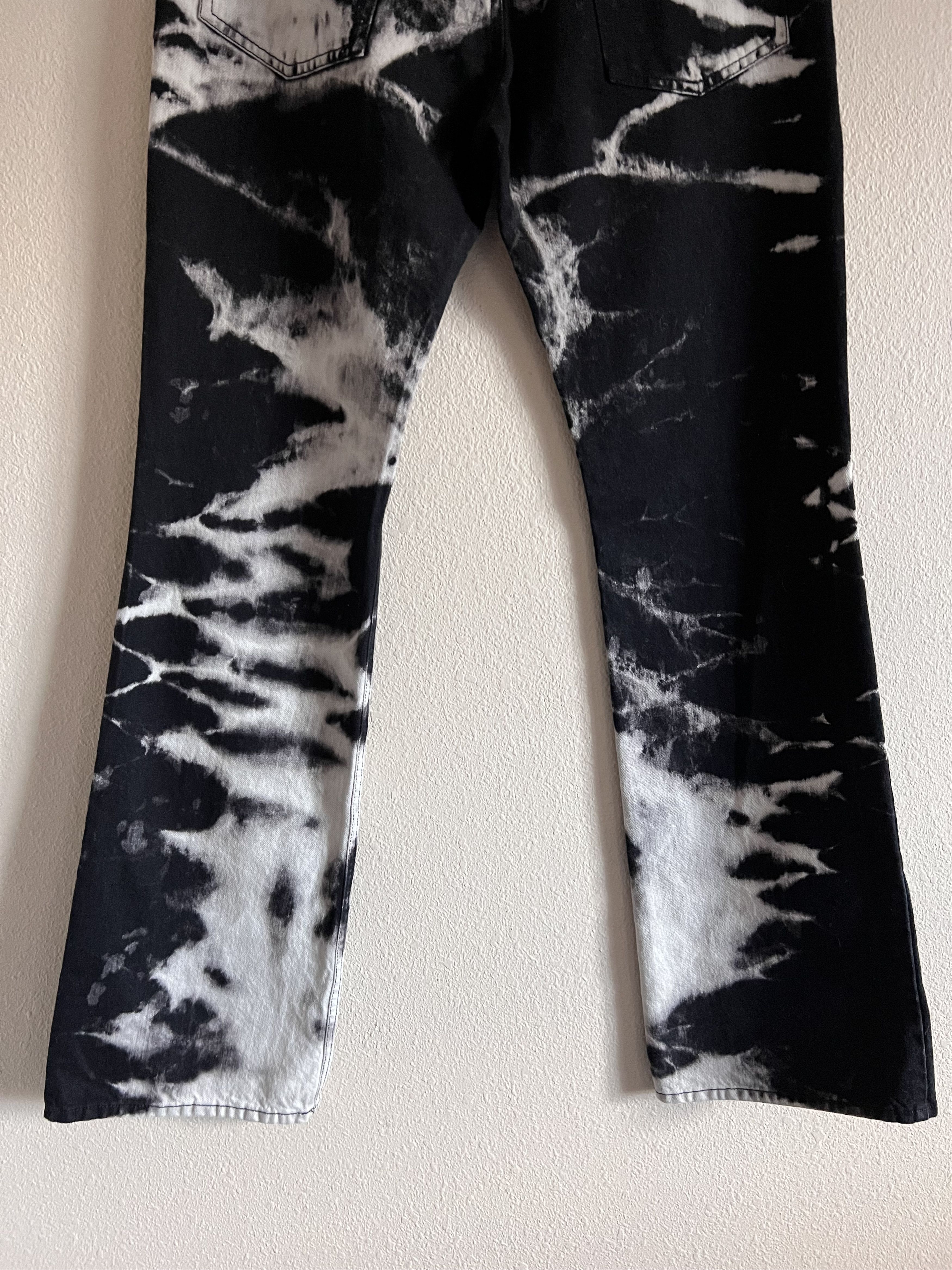 Other GOOMHEO Dystopian Beach Black and White Bootcut Jeans Size US 32 / EU 48 - 7 Thumbnail