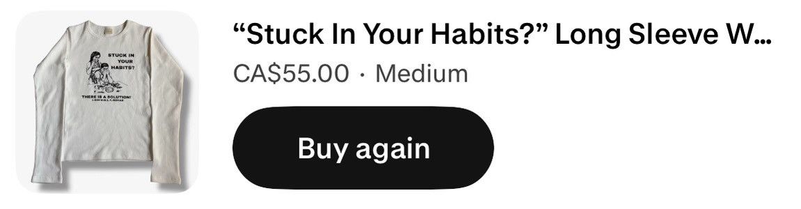 Other My Ugly Fantasy “Stuck In Your Habits?” Thermal Size US M / EU 48-50 / 2 - 8 Thumbnail