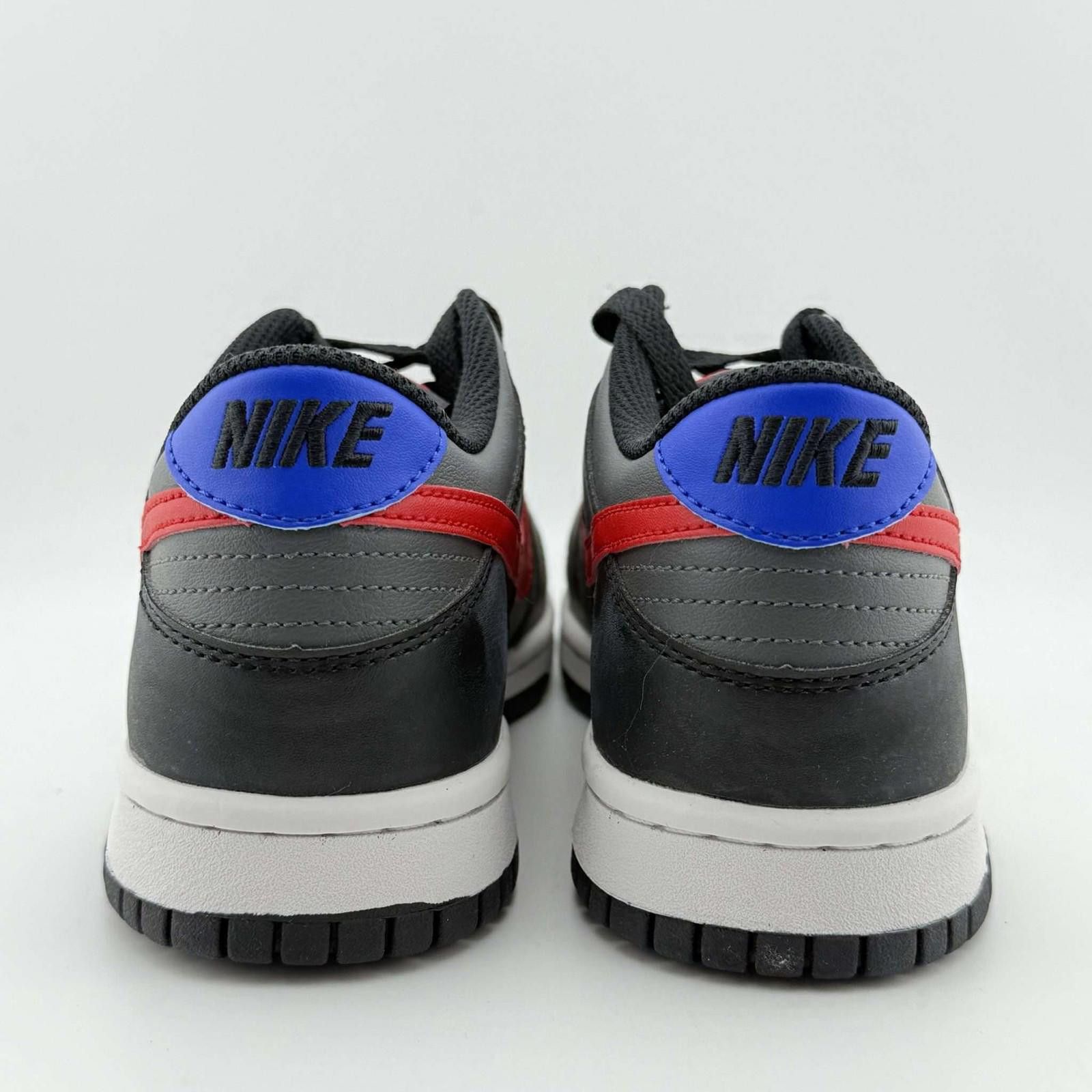 Nike Nike Dunk Low Black Racer Blue Uni Red 6.5Y New Size US 6.5 / EU 39-40 - 5 Thumbnail