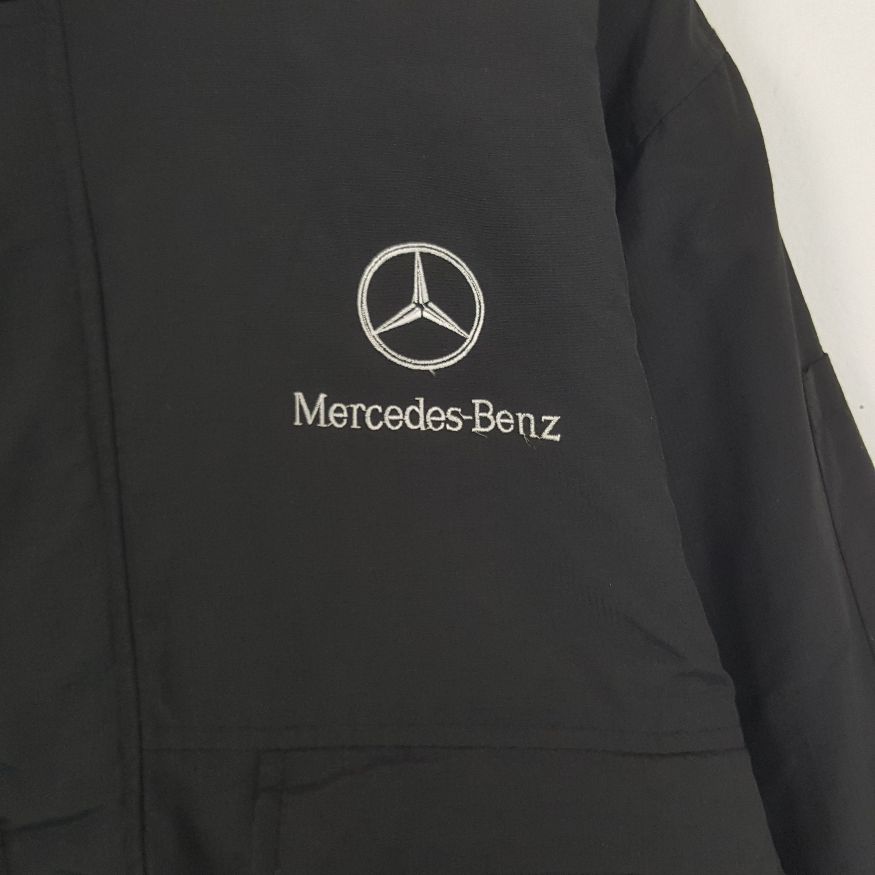 Mercedes-Benz Vintage Mercedes Benz Zipper Windbreaker Bomber Jacket Size US L / EU 52-54 / 3 - 4 Thumbnail