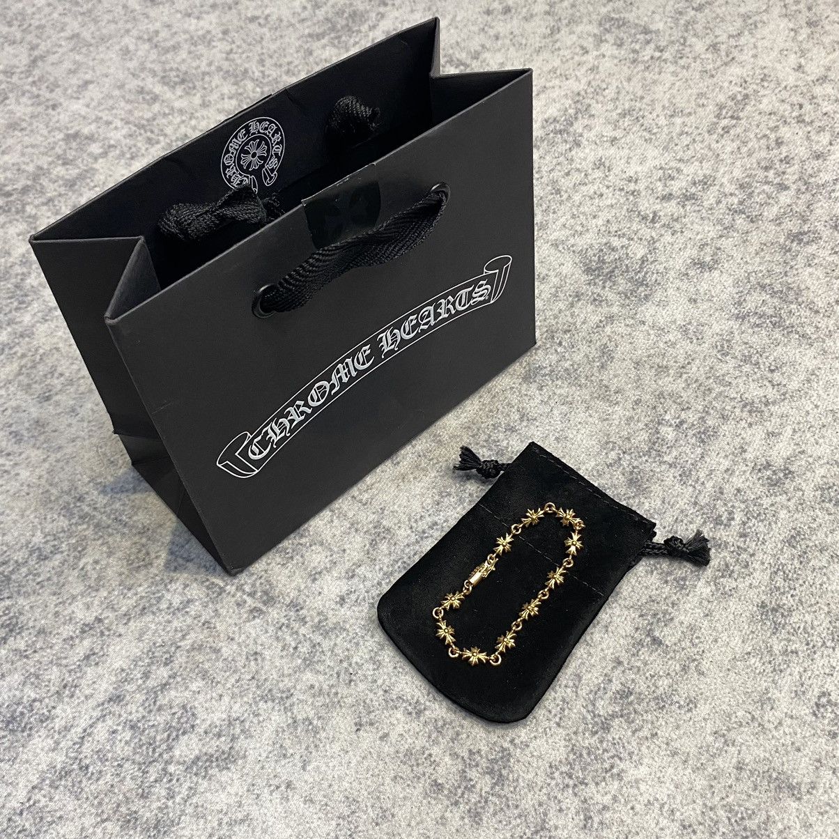 Chrome Hearts CHROME HEARTS Tiny E 22K Gold Bracelet Size ONE SIZE - 3 Thumbnail