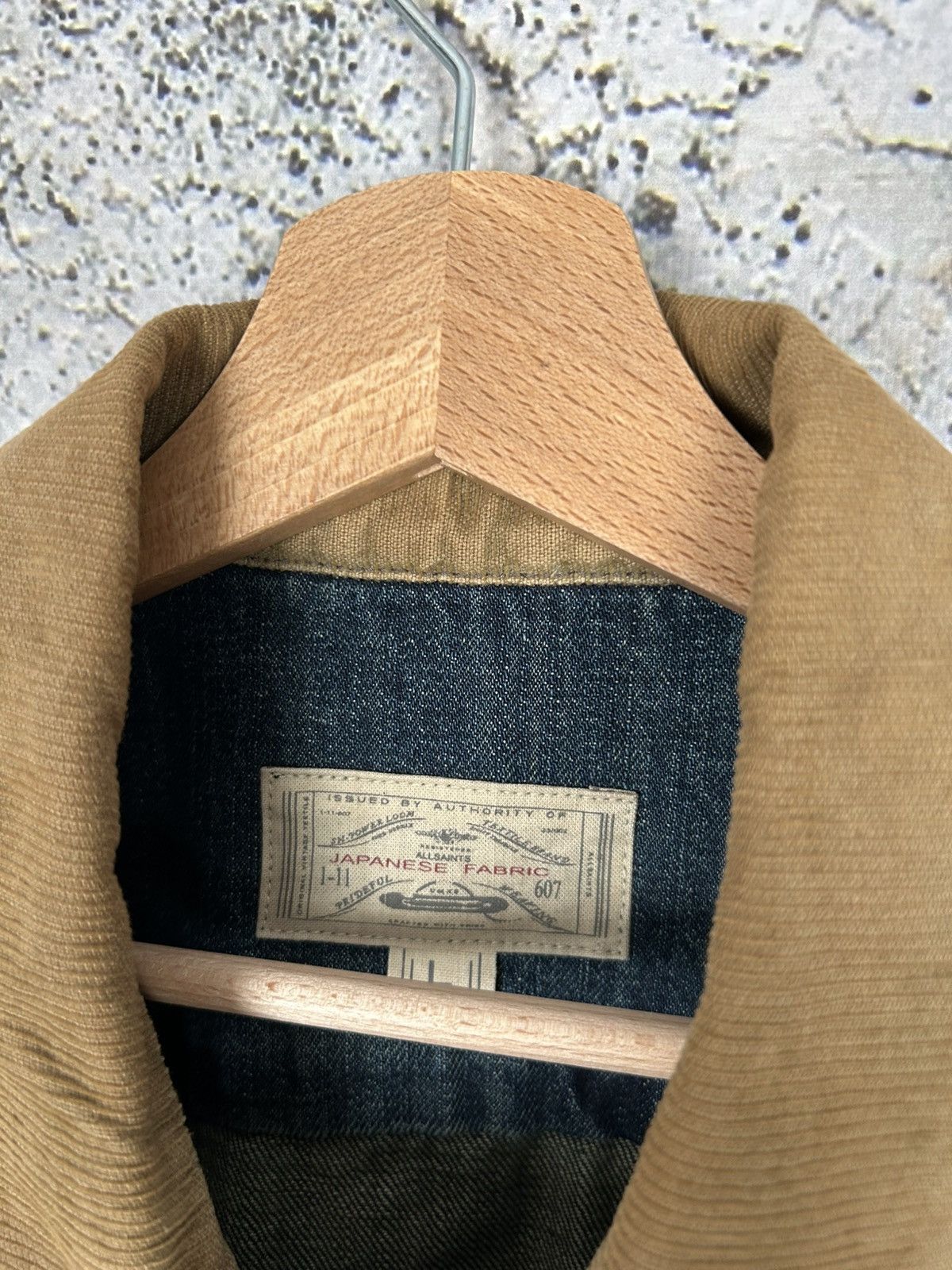 Allsaints Allsaints Japanese Fabric Denim Jacket Avant Garde Grunge Size US L / EU 52-54 / 3 - 9 Thumbnail