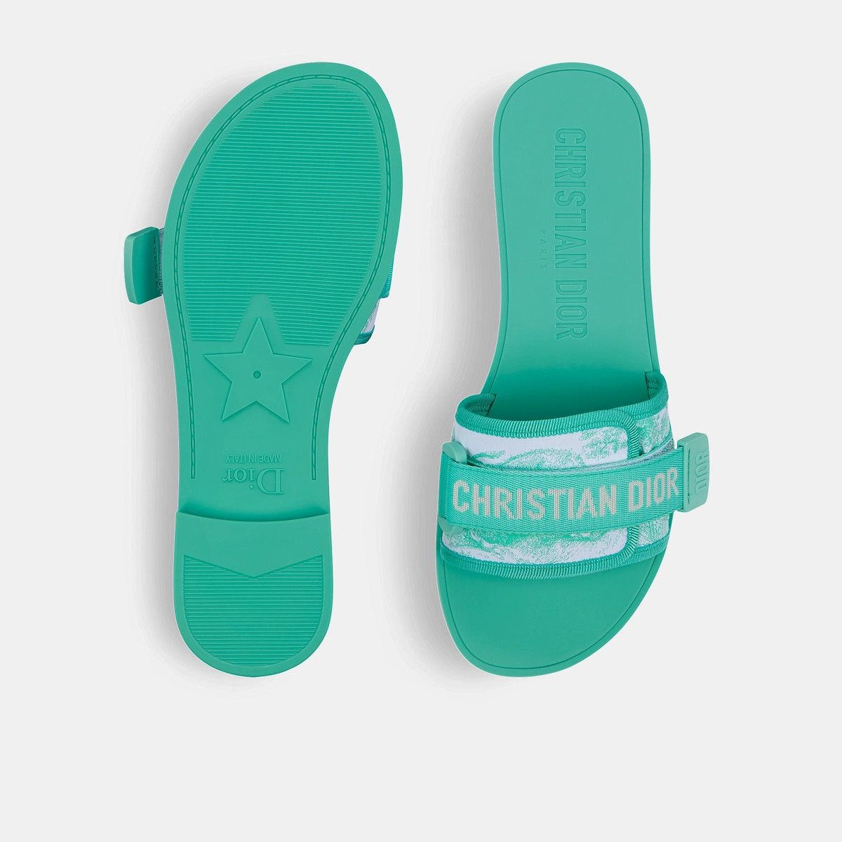Dior o1bcso1str0226 Dior Evolution Slide in Sky Blue Size US 5 / IT 35 - 4 Thumbnail