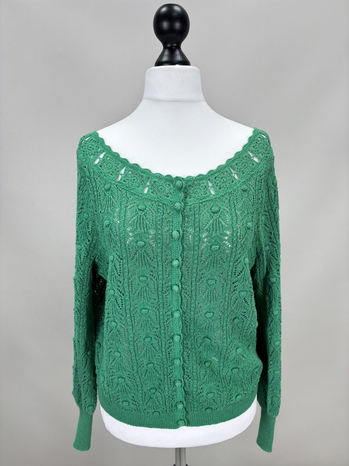 Sezane Womens sweater Sezane Size S Color Green Size S / US 4 / IT 40 - 2 Thumbnail