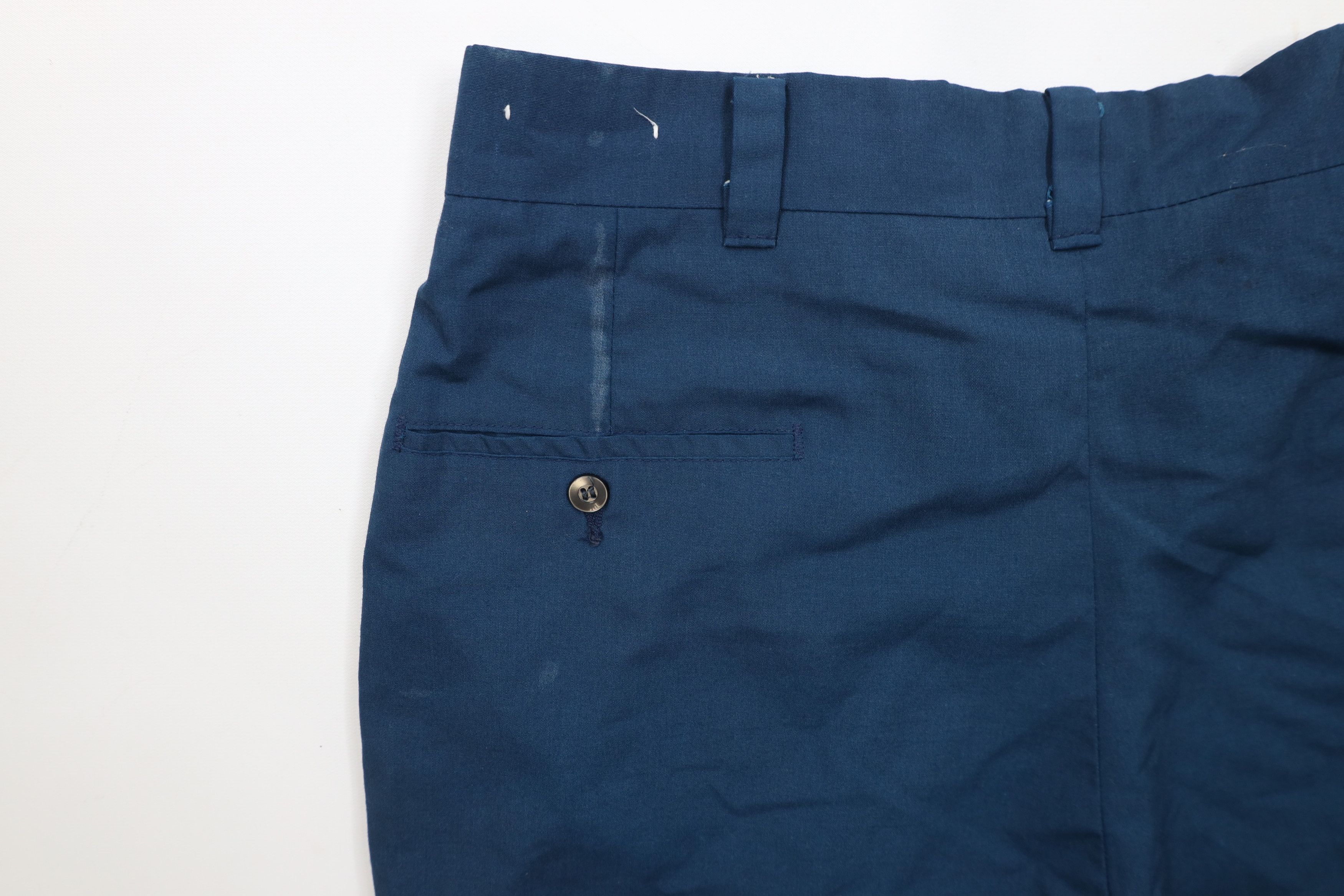 Vintage Vintage 50s 60s Streetwear Above Knee Chino Shorts Blue USA Size US 34 / EU 50 - 12 Thumbnail