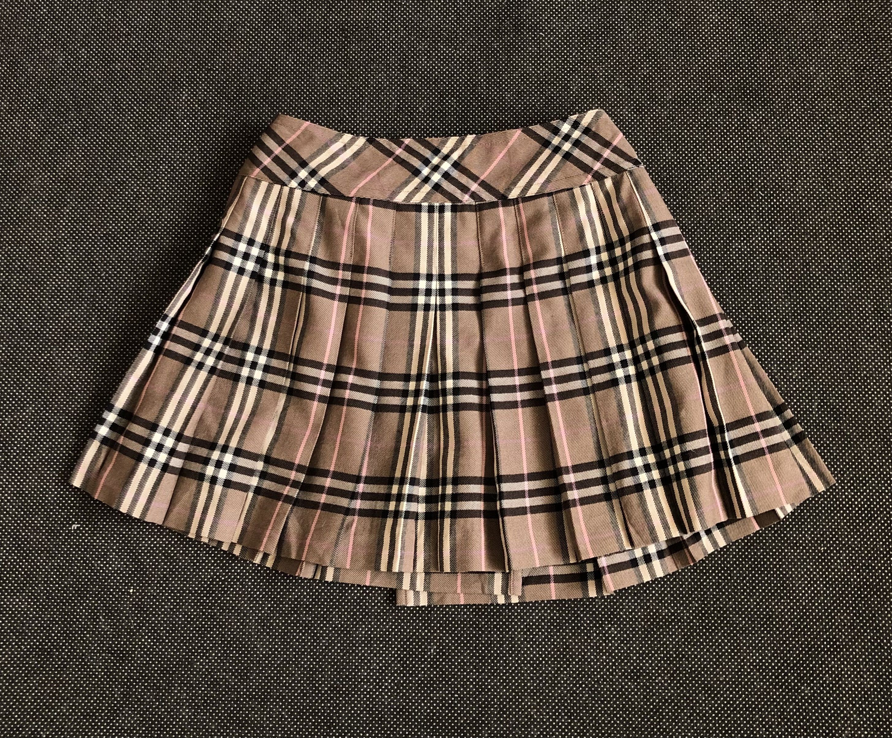 Burberry BURBERRY BLUE LABEL WOOL WRAPPING SKIRT Size 28" / US 6 / IT 42 - 2 Thumbnail