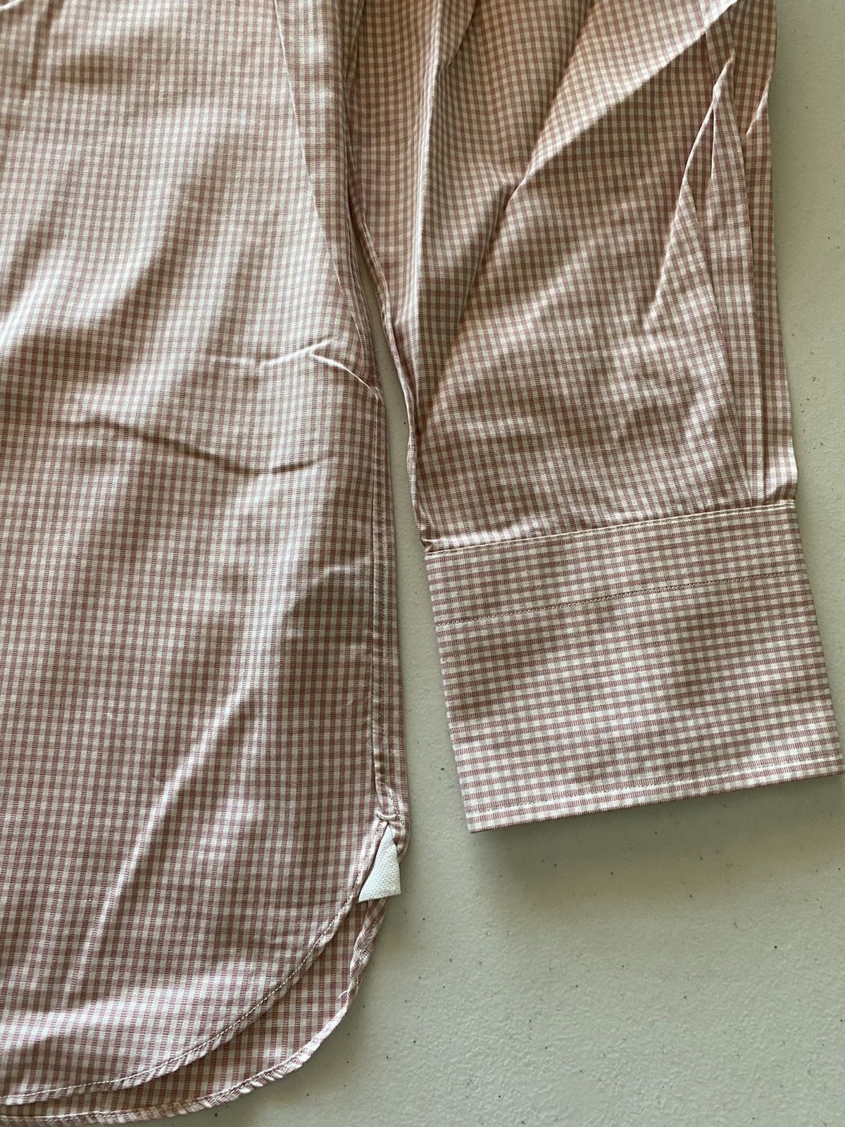 Tom Ford Tom Ford light pink gingham check shirt 17 43e NEW Size US L / EU 52-54 / 3 - 3 Thumbnail