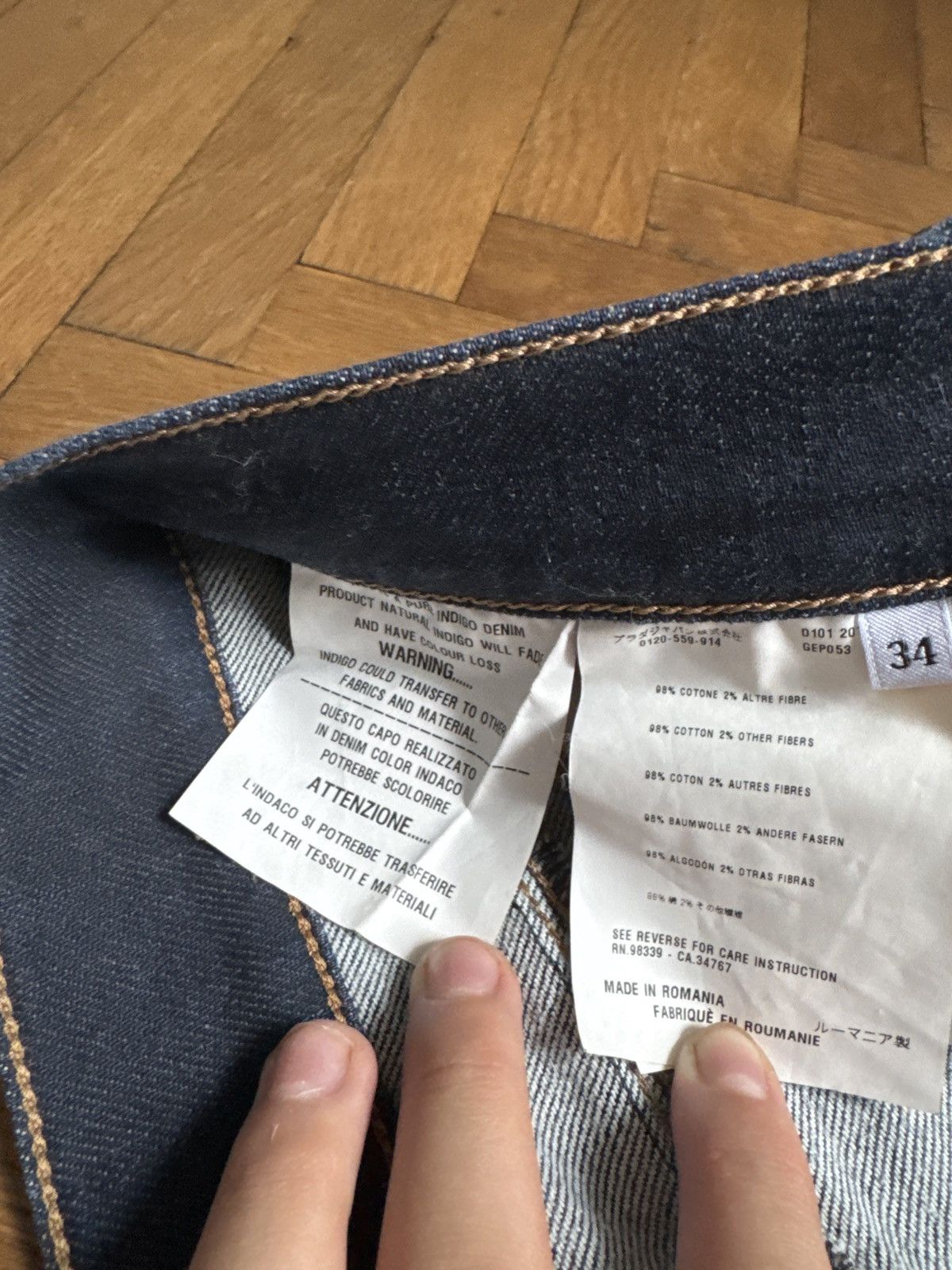 Prada Prada jeans Size 24" / US 00 / IT 34 - 4 Thumbnail