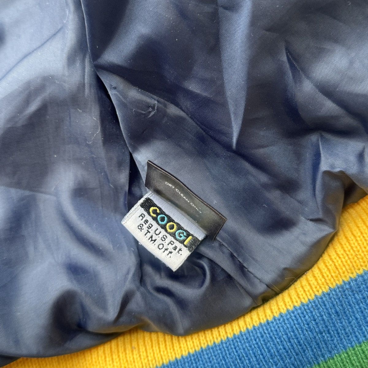 Coogi Coogi Vintage Y2K Faux Fur Hooded Wool Bomber Jacket Size M / US 6-8 / IT 42-44 - 15 Thumbnail