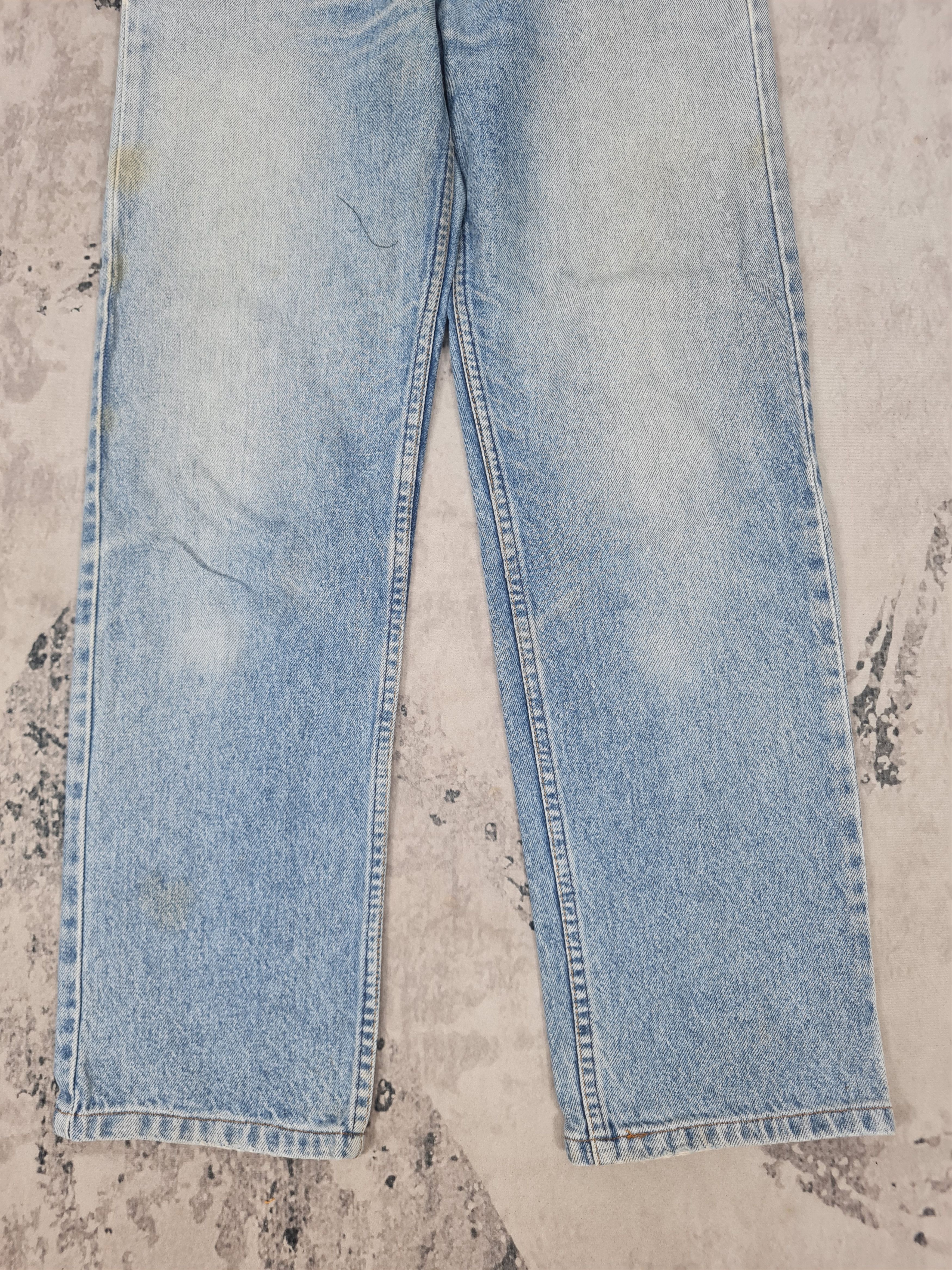 Levi's Vintage Clothing Vtg 90's LEVIS 510 Faded Light Wash Jeans L0399 Size 30X30 Size US 30 / EU 46 - 6 Thumbnail