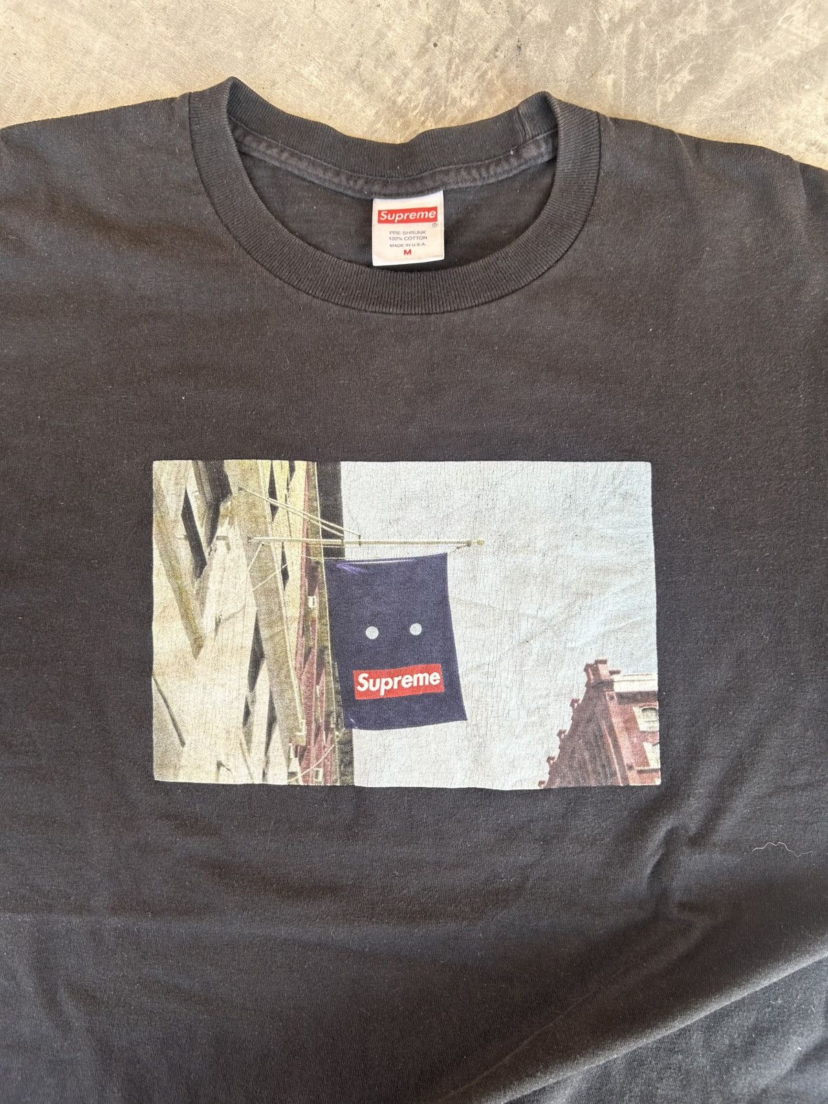 Supreme Supreme black tee Flag shape Size US XS / EU 42 / 0 - 4 Thumbnail